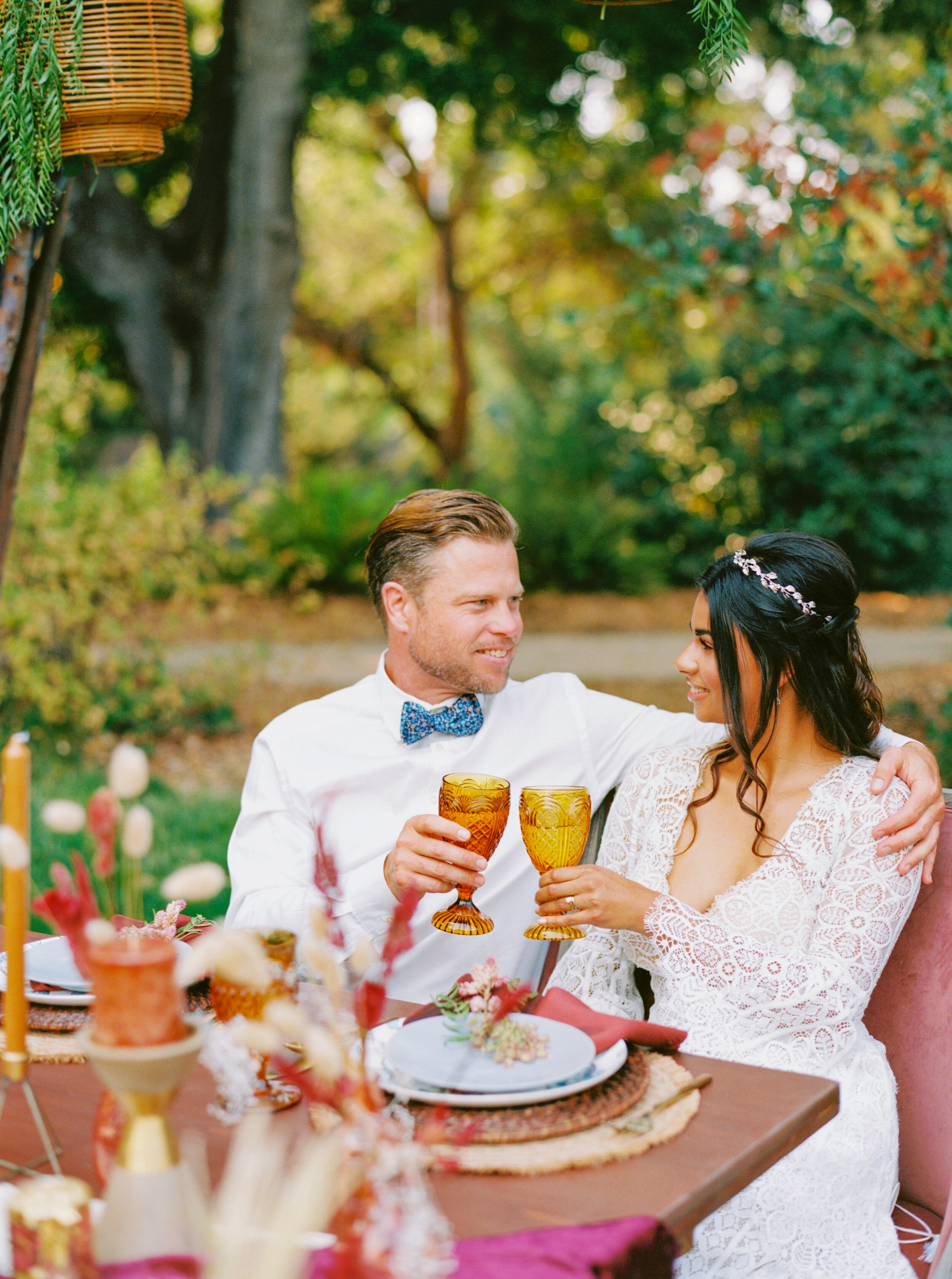Sarahi Hadden - An Earthy Summer Boho Inspired Wedding with Sunset Hues at Gardener Ranch-33.jpg