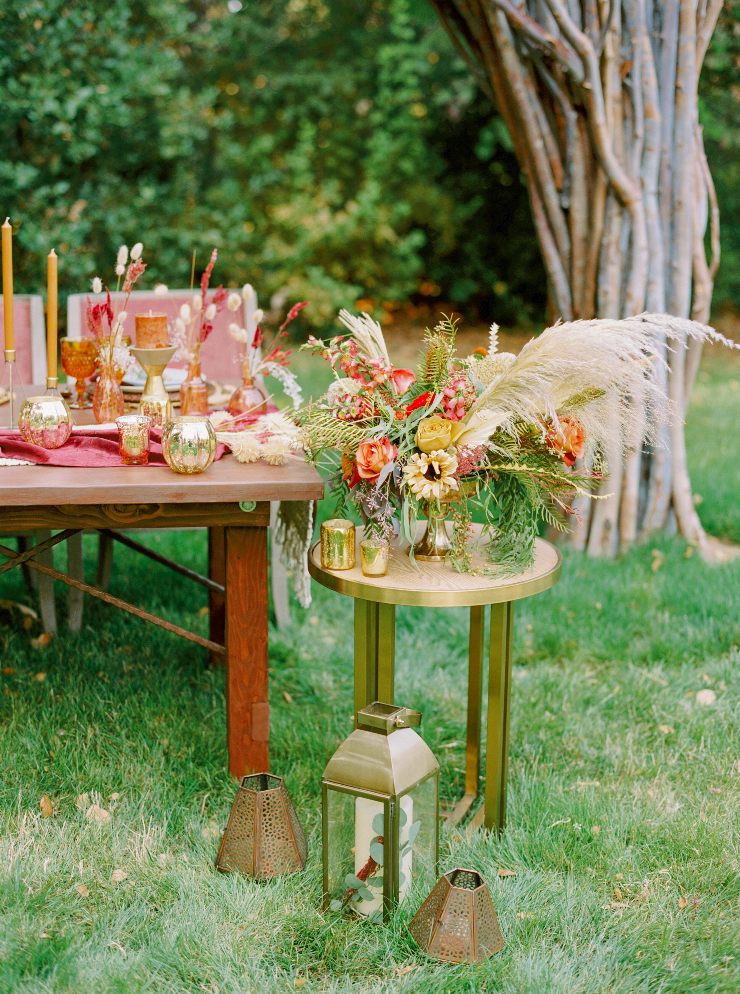 Sarahi Hadden - An Earthy Summer Boho Inspired Wedding with Sunset Hues at Gardener Ranch-40.jpg