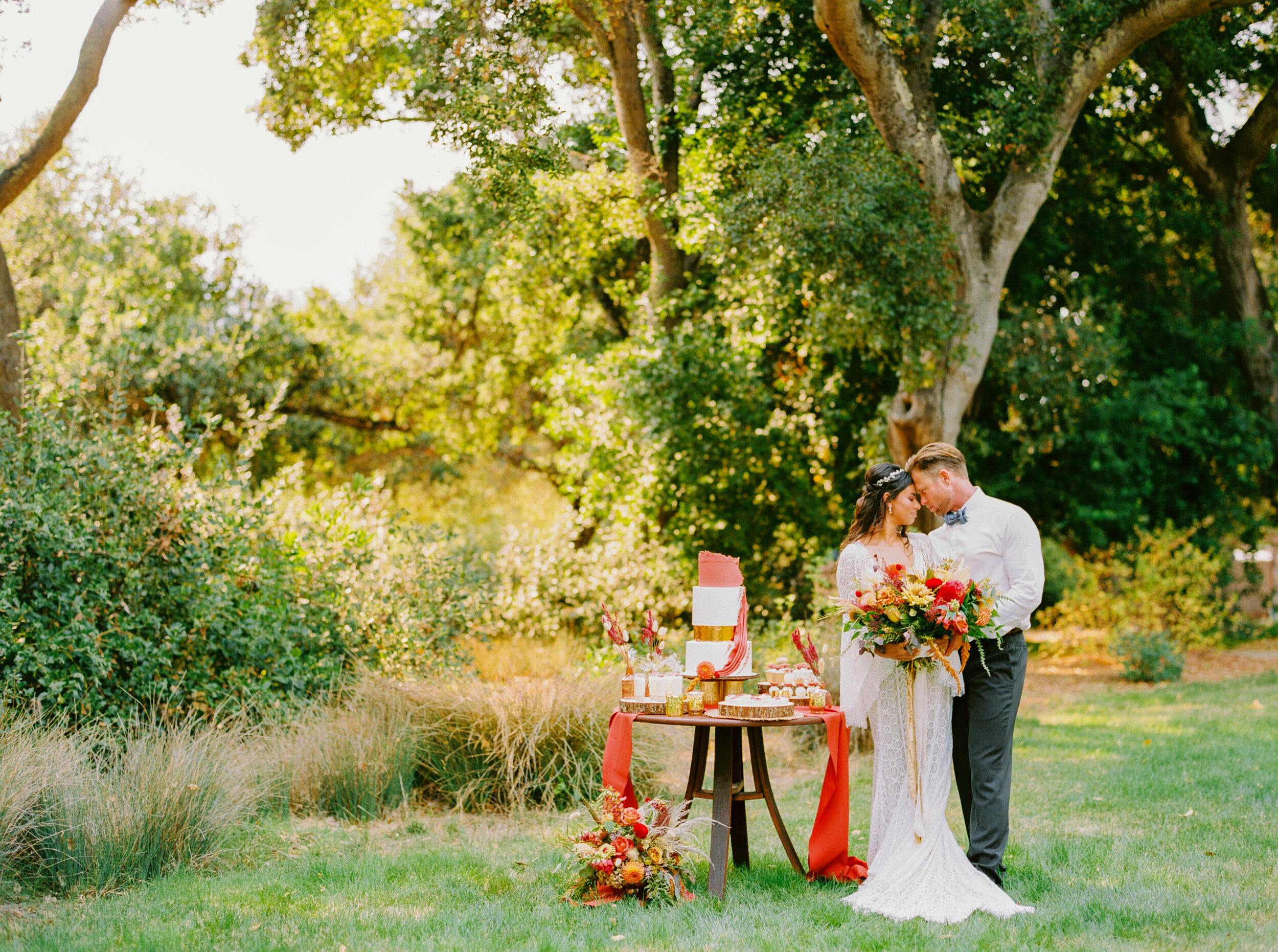 Sarahi Hadden - An Earthy Summer Boho Inspired Wedding with Sunset Hues at Gardener Ranch-42.jpg