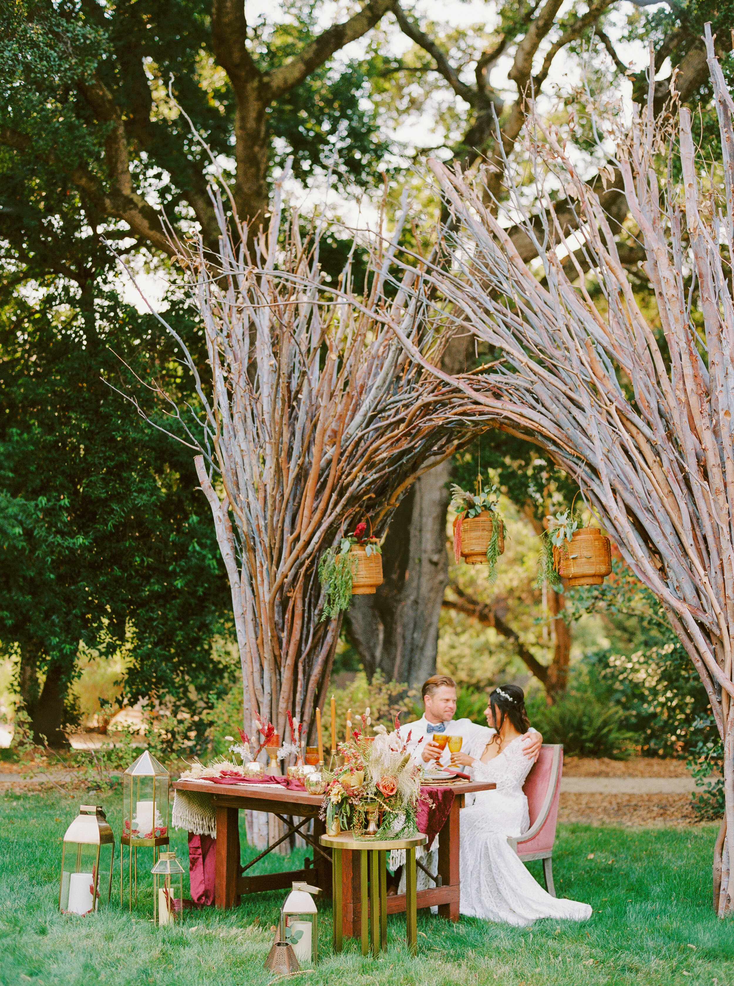 Sarahi Hadden - An Earthy Summer Boho Inspired Wedding with Sunset Hues at Gardener Ranch-49.jpg