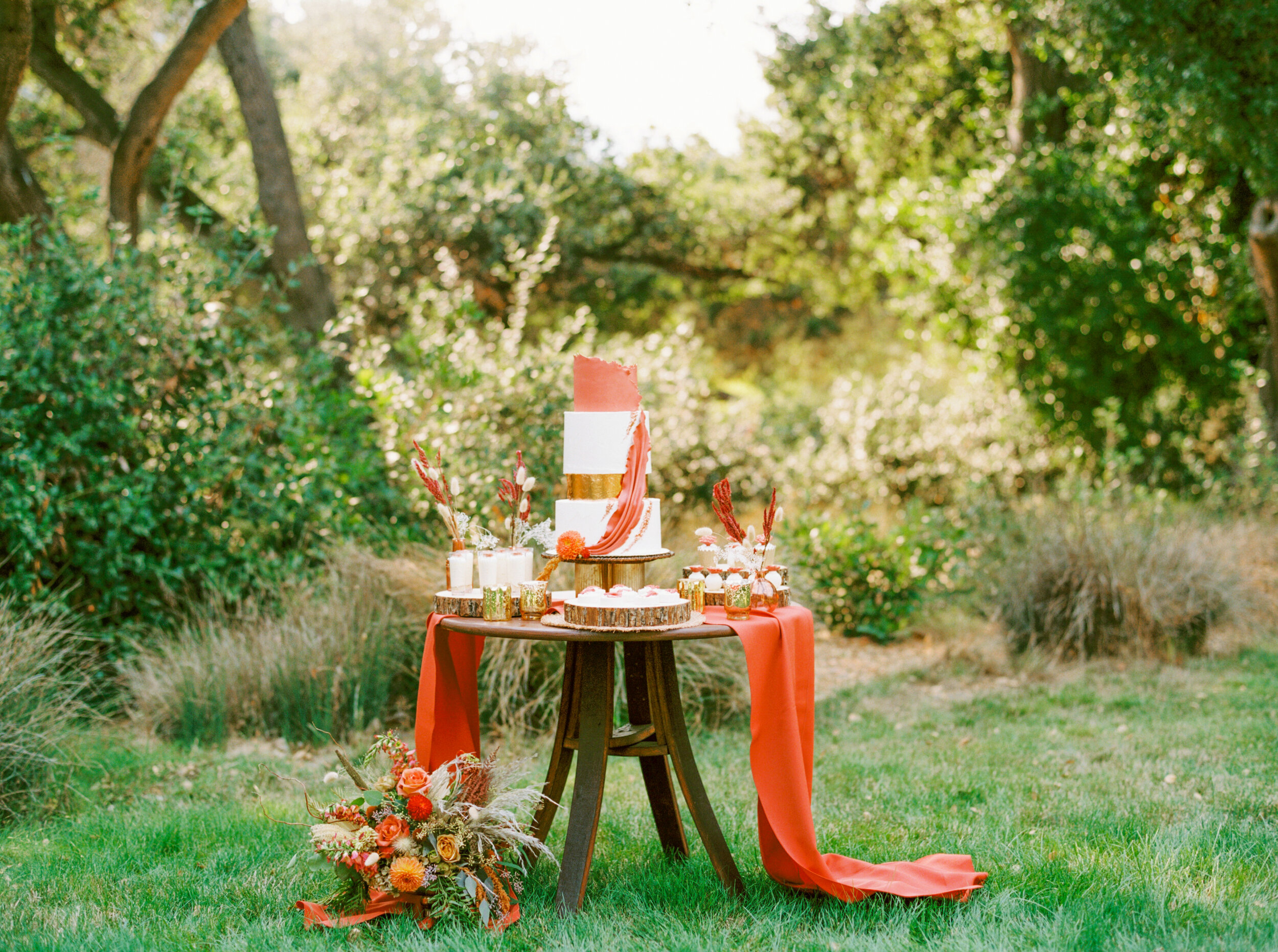 Sarahi Hadden - An Earthy Summer Boho Inspired Wedding with Sunset Hues at Gardener Ranch-50.jpg
