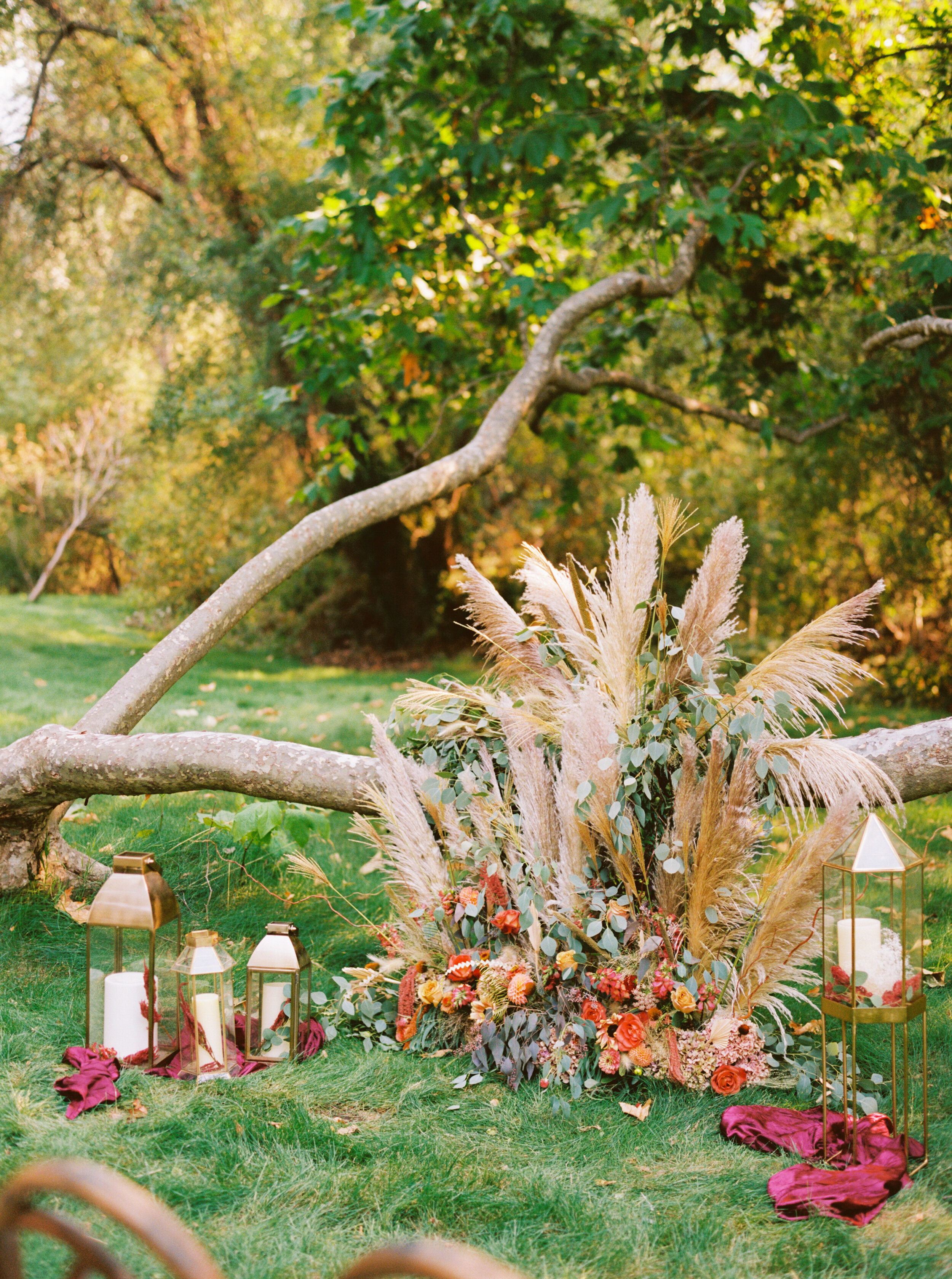 Sarahi Hadden - An Earthy Summer Boho Inspired Wedding with Sunset Hues at Gardener Ranch-53.jpg