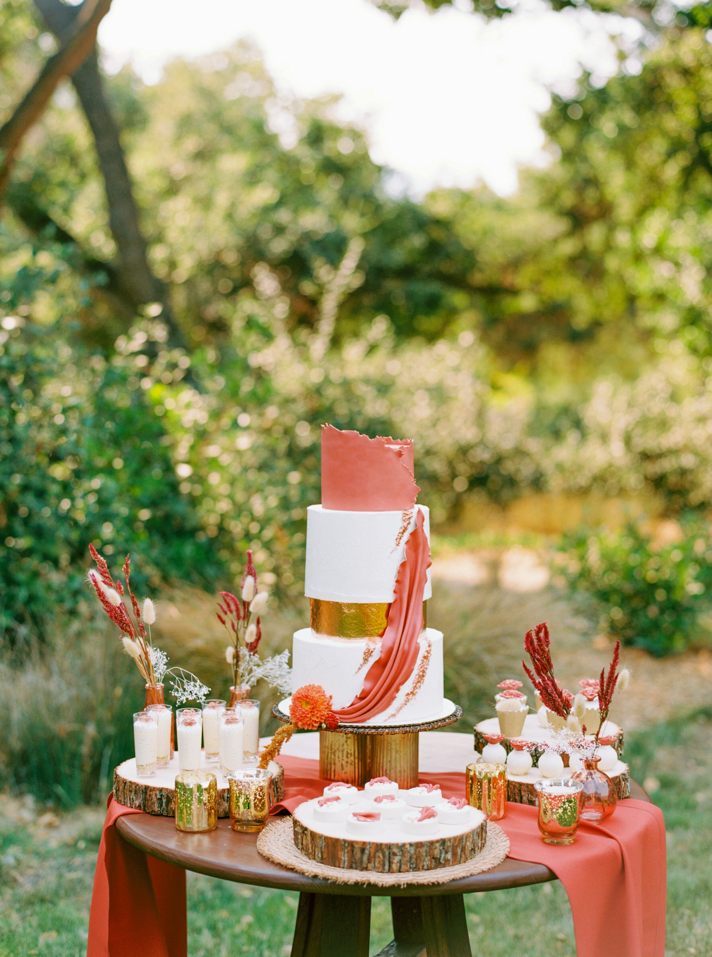 Sarahi Hadden - An Earthy Summer Boho Inspired Wedding with Sunset Hues at Gardener Ranch-54.jpg