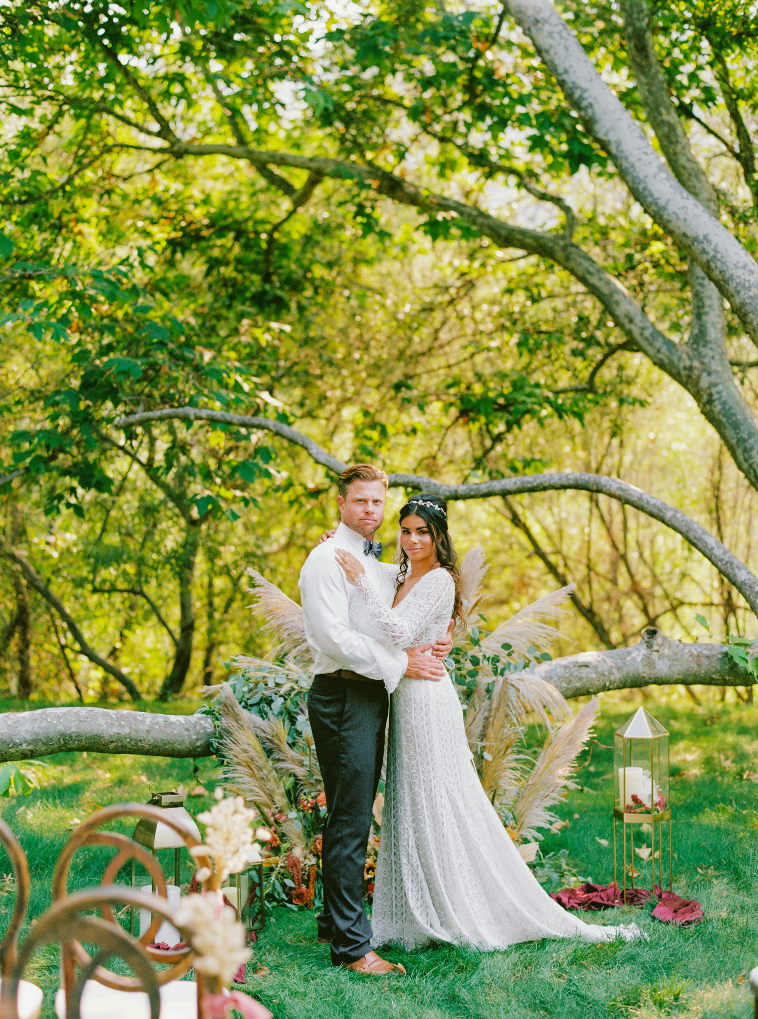 Sarahi Hadden - An Earthy Summer Boho Inspired Wedding with Sunset Hues at Gardener Ranch-67.jpg