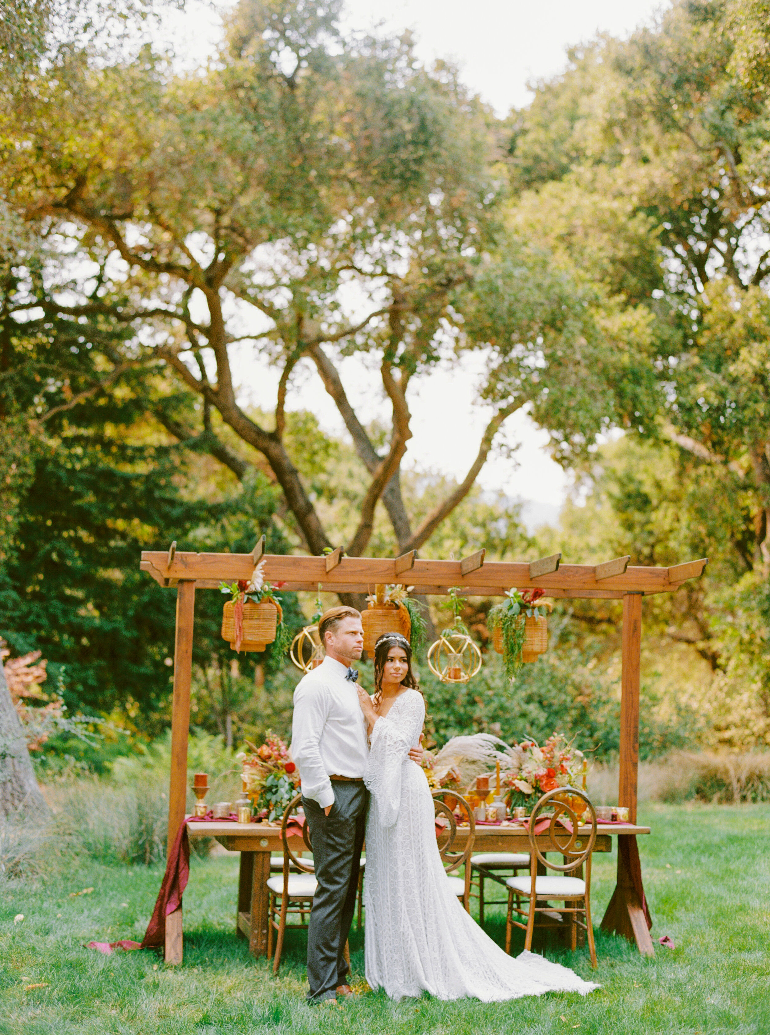 Sarahi Hadden - An Earthy Summer Boho Inspired Wedding with Sunset Hues at Gardener Ranch-69.jpg