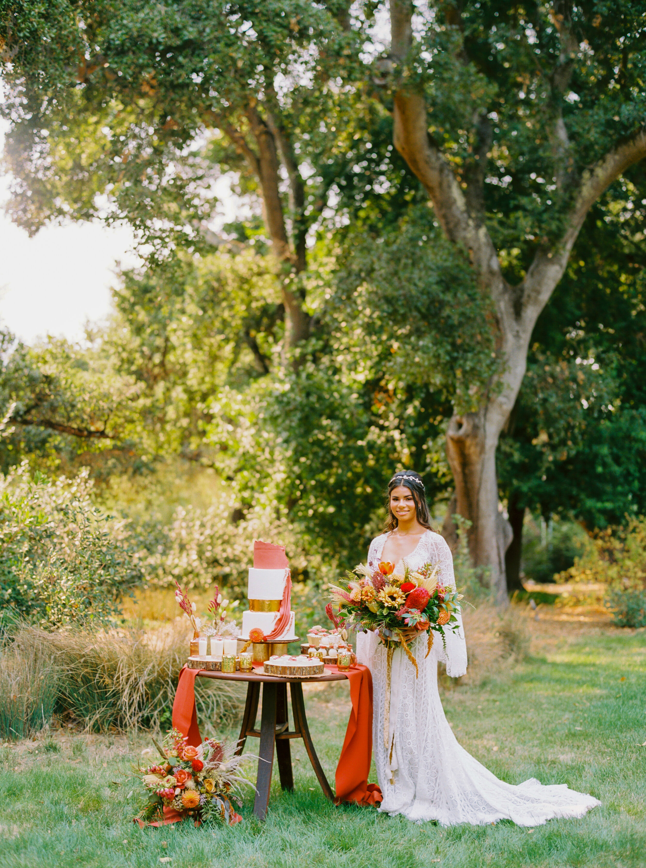 Sarahi Hadden - An Earthy Summer Boho Inspired Wedding with Sunset Hues at Gardener Ranch-74.jpg