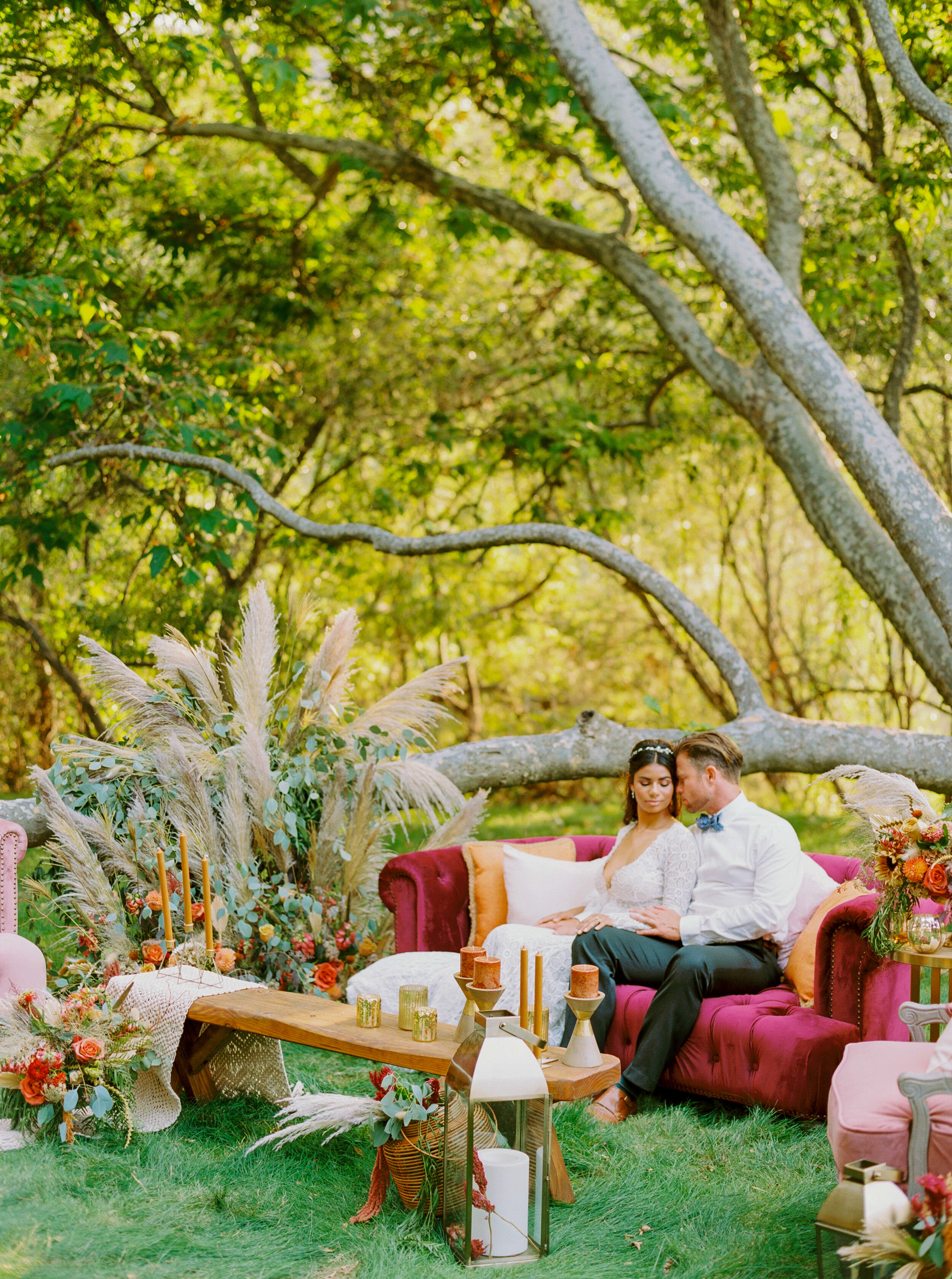 Sarahi Hadden - An Earthy Summer Boho Inspired Wedding with Sunset Hues at Gardener Ranch-76.jpg