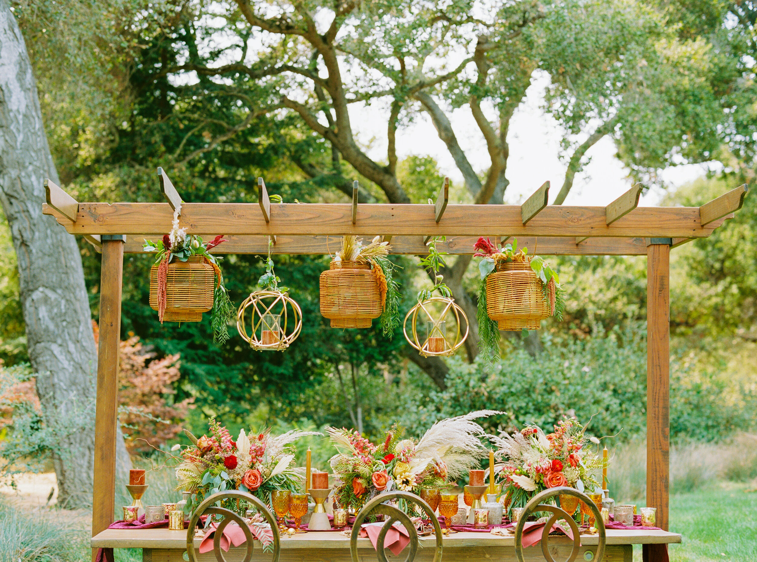Sarahi Hadden - An Earthy Summer Boho Inspired Wedding with Sunset Hues at Gardener Ranch-80.jpg