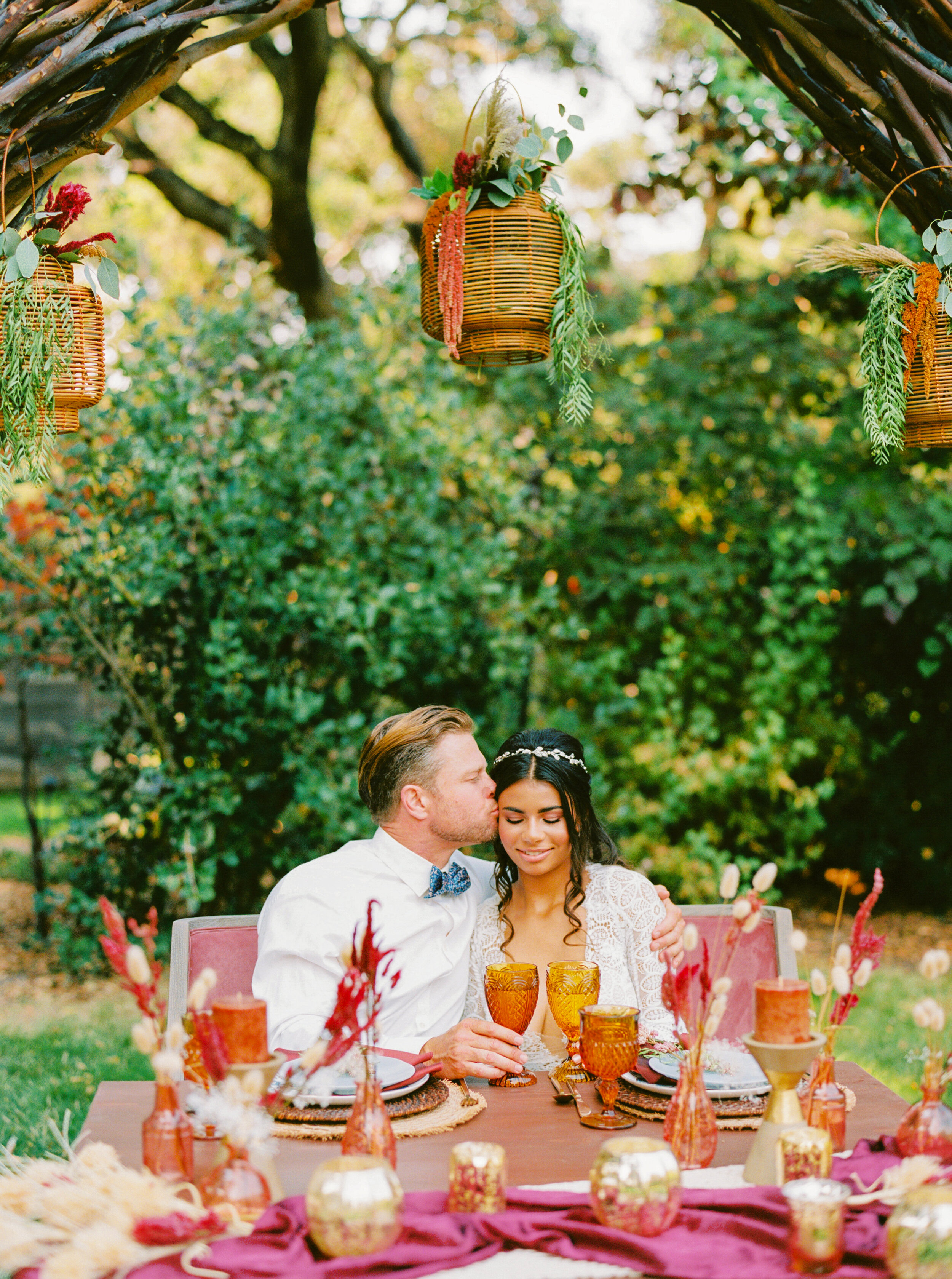 Sarahi Hadden - An Earthy Summer Boho Inspired Wedding with Sunset Hues at Gardener Ranch-83.jpg