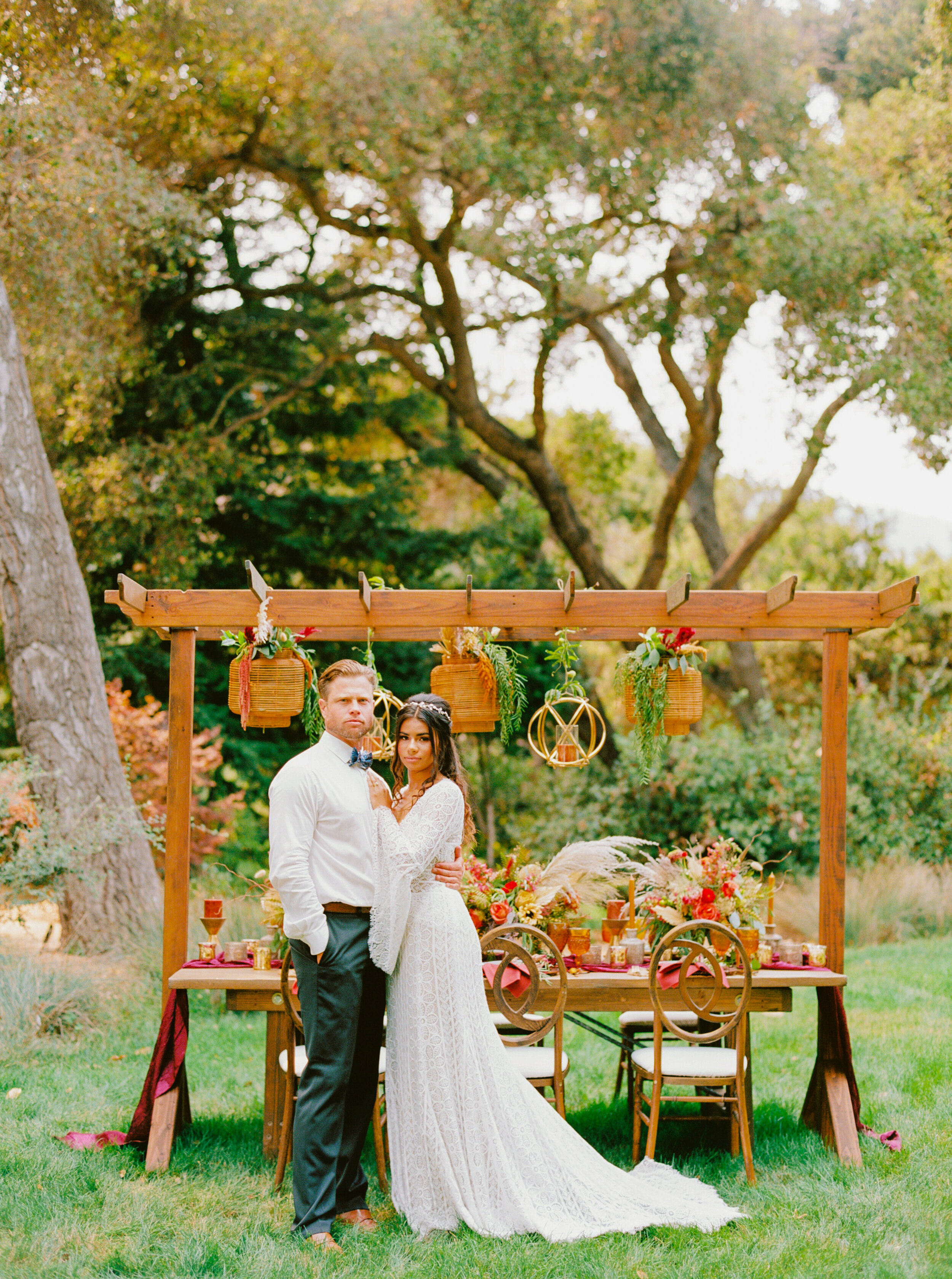Sarahi Hadden - An Earthy Summer Boho Inspired Wedding with Sunset Hues at Gardener Ranch-84.jpg