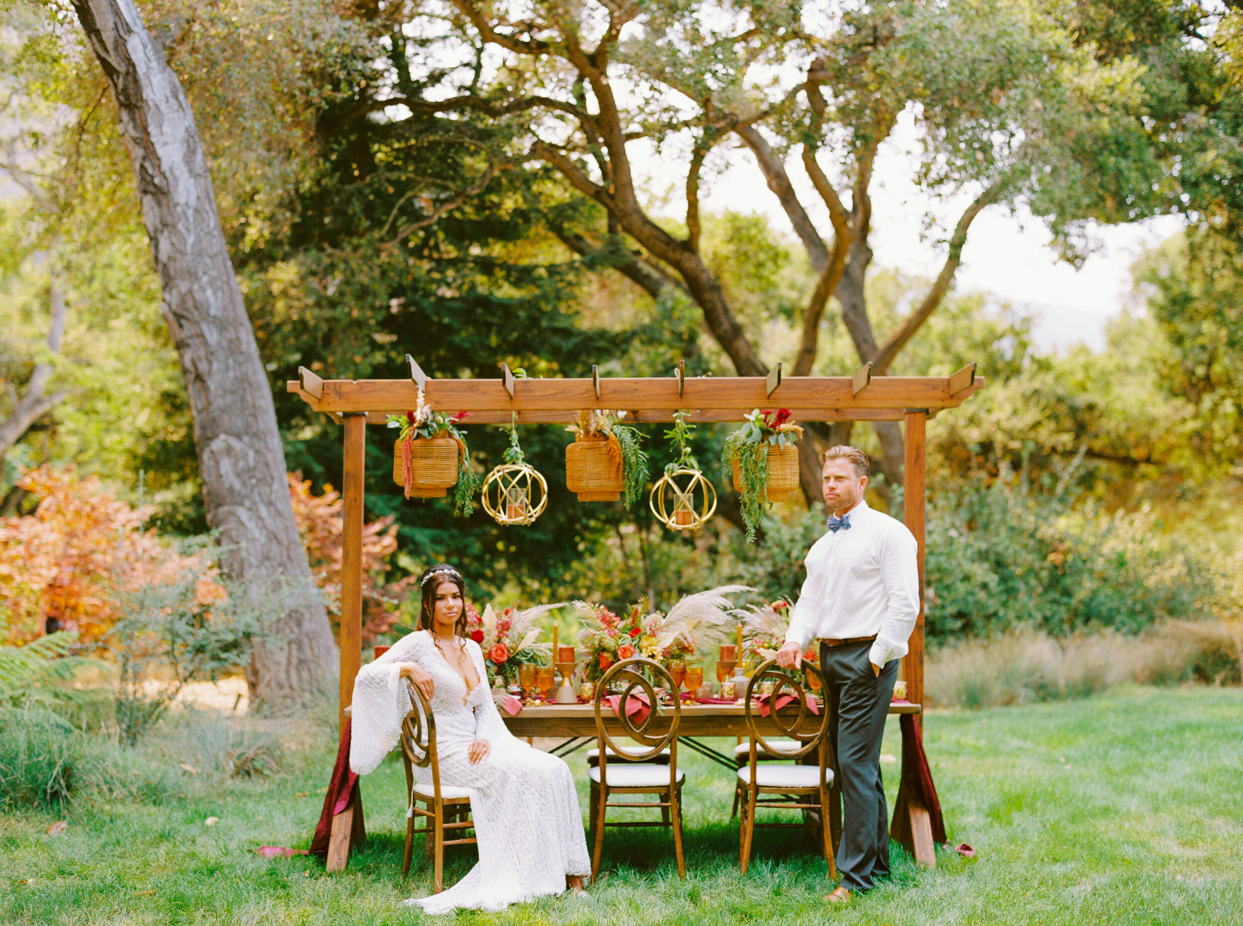 Sarahi Hadden - An Earthy Summer Boho Inspired Wedding with Sunset Hues at Gardener Ranch-85.jpg