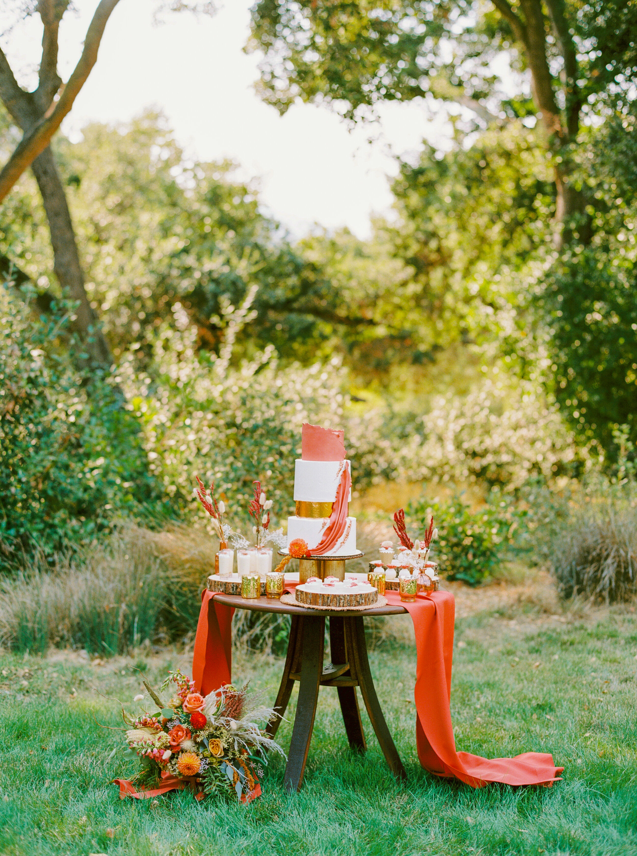 Sarahi Hadden - An Earthy Summer Boho Inspired Wedding with Sunset Hues at Gardener Ranch-86.jpg