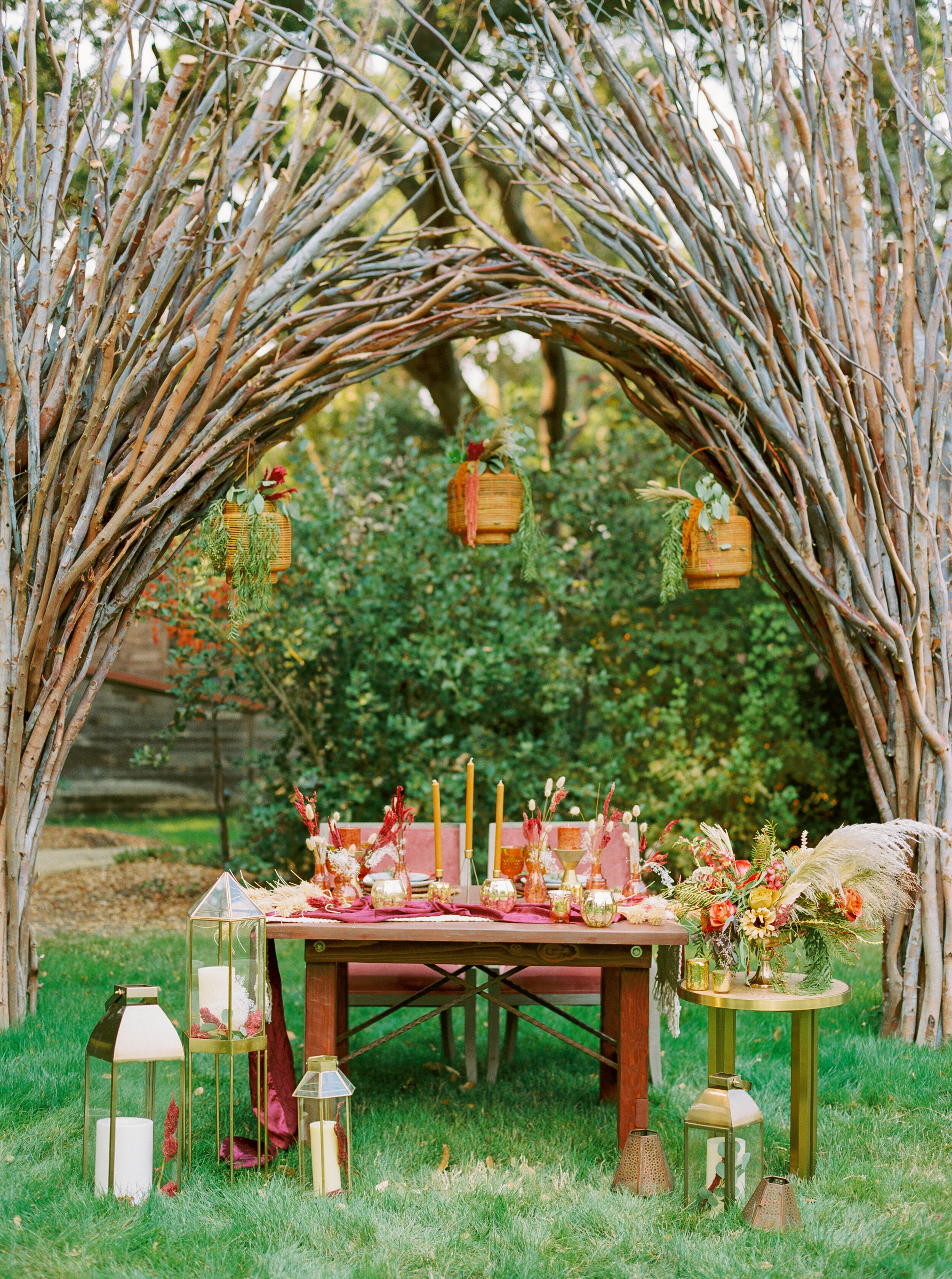 Sarahi Hadden - An Earthy Summer Boho Inspired Wedding with Sunset Hues at Gardener Ranch-92.jpg