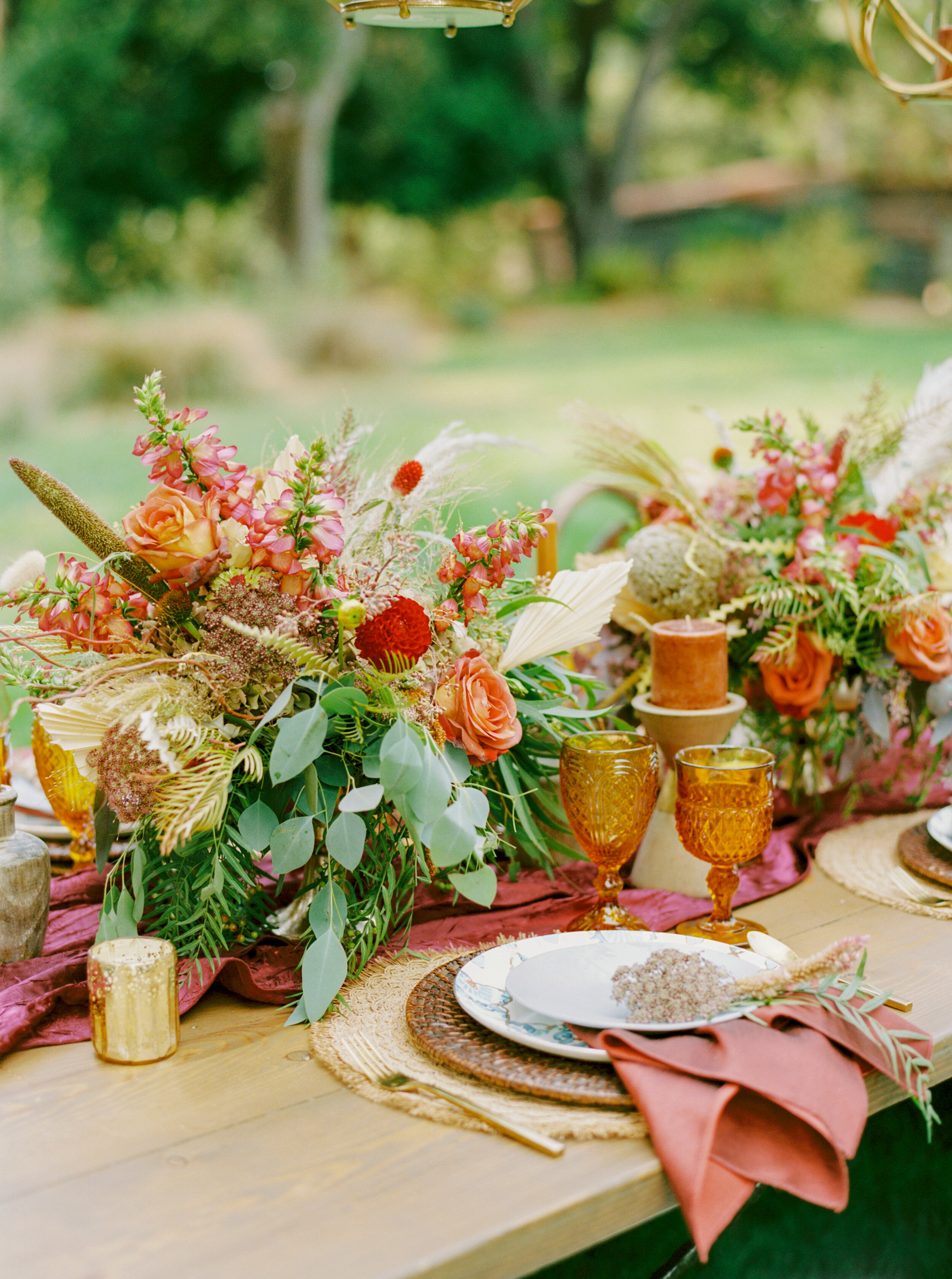 Sarahi Hadden - An Earthy Summer Boho Inspired Wedding with Sunset Hues at Gardener Ranch-94.jpg