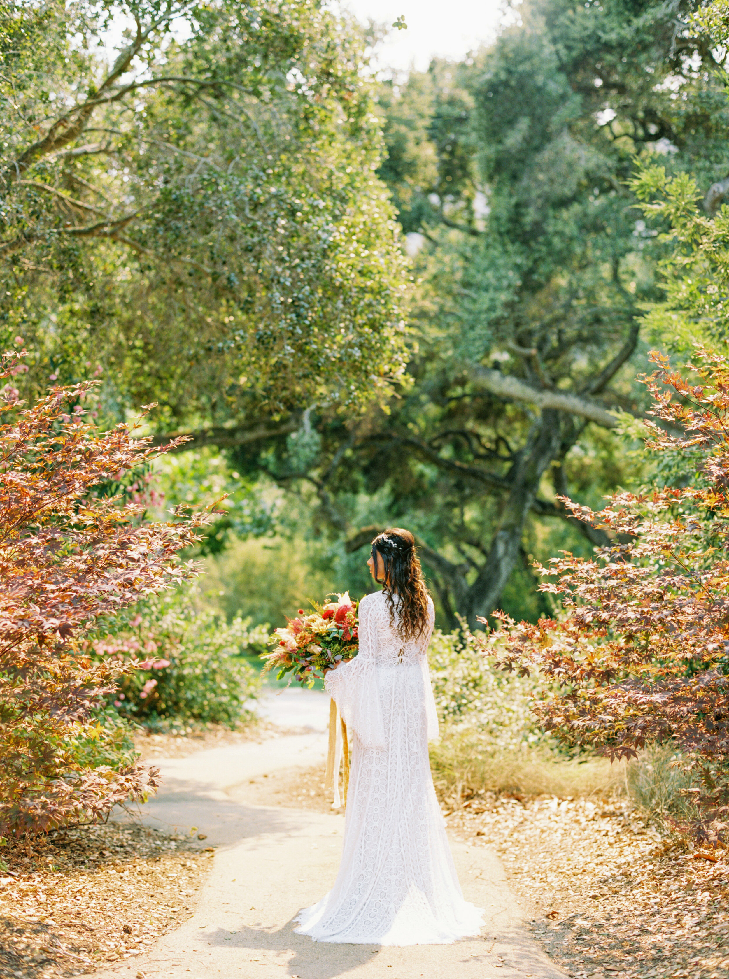 Sarahi Hadden - An Earthy Summer Boho Inspired Wedding with Sunset Hues at Gardener Ranch-107.jpg