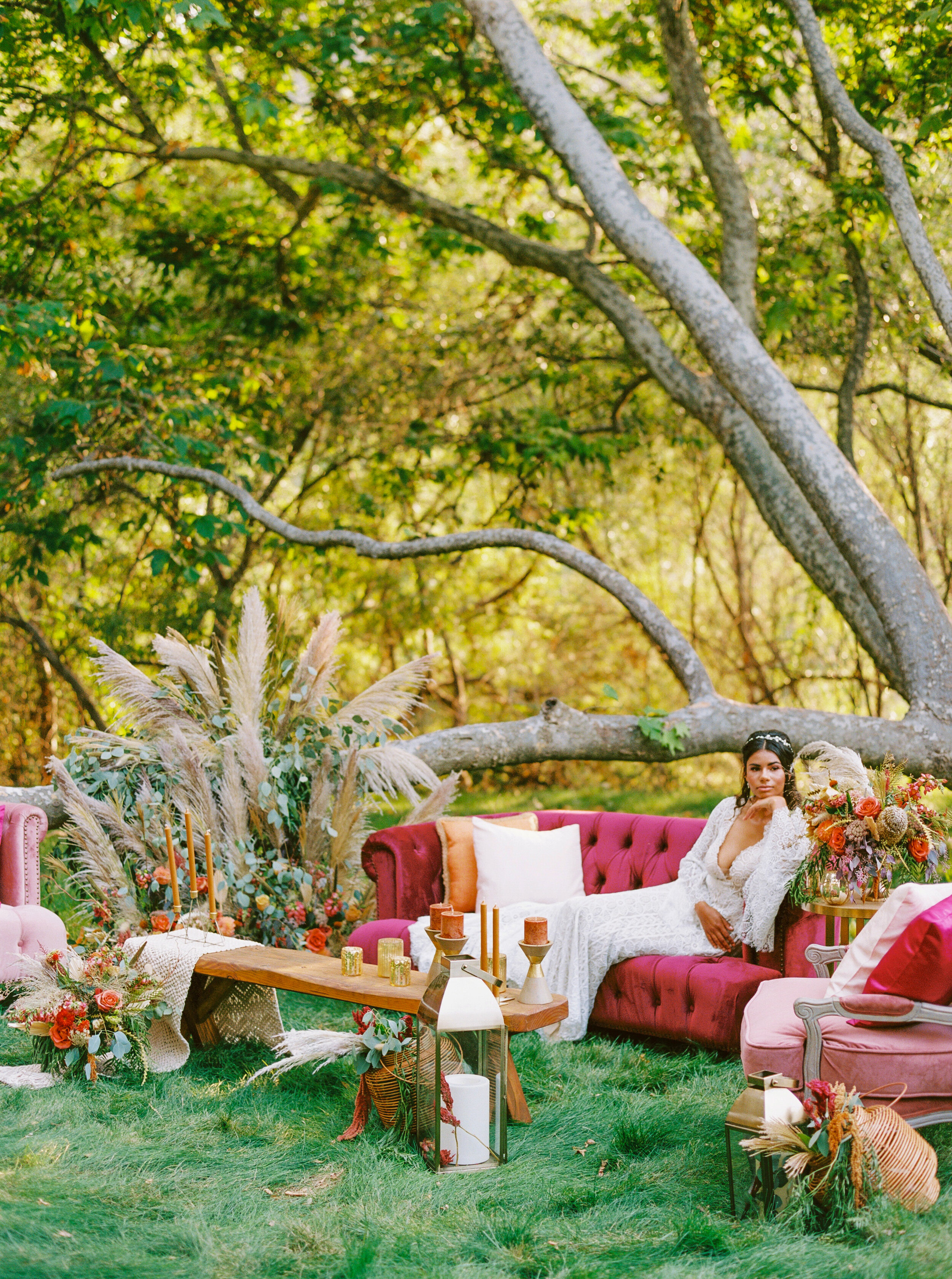 Sarahi Hadden - An Earthy Summer Boho Inspired Wedding with Sunset Hues at Gardener Ranch-108.jpg