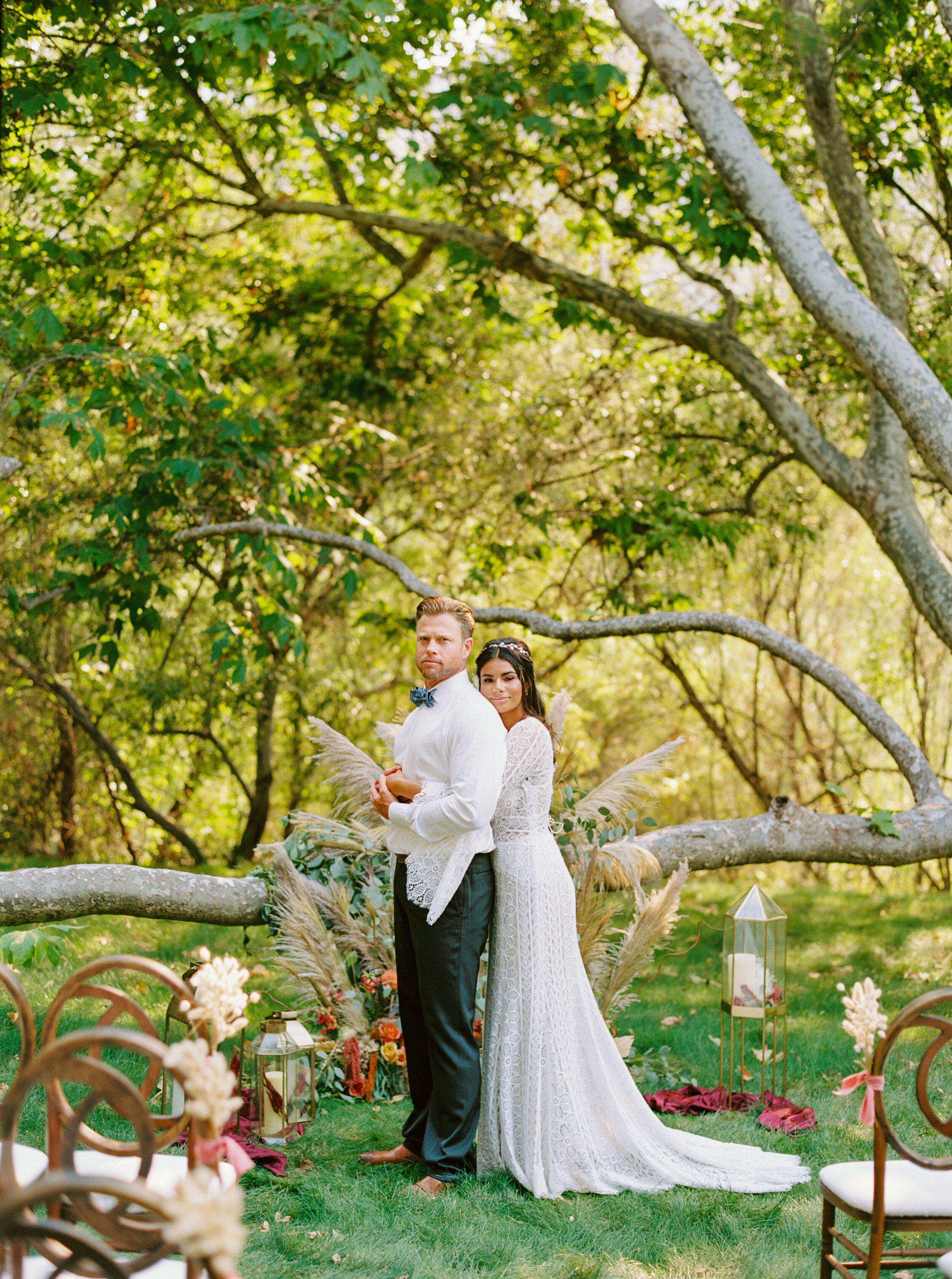 Sarahi Hadden - An Earthy Summer Boho Inspired Wedding with Sunset Hues at Gardener Ranch-115.jpg