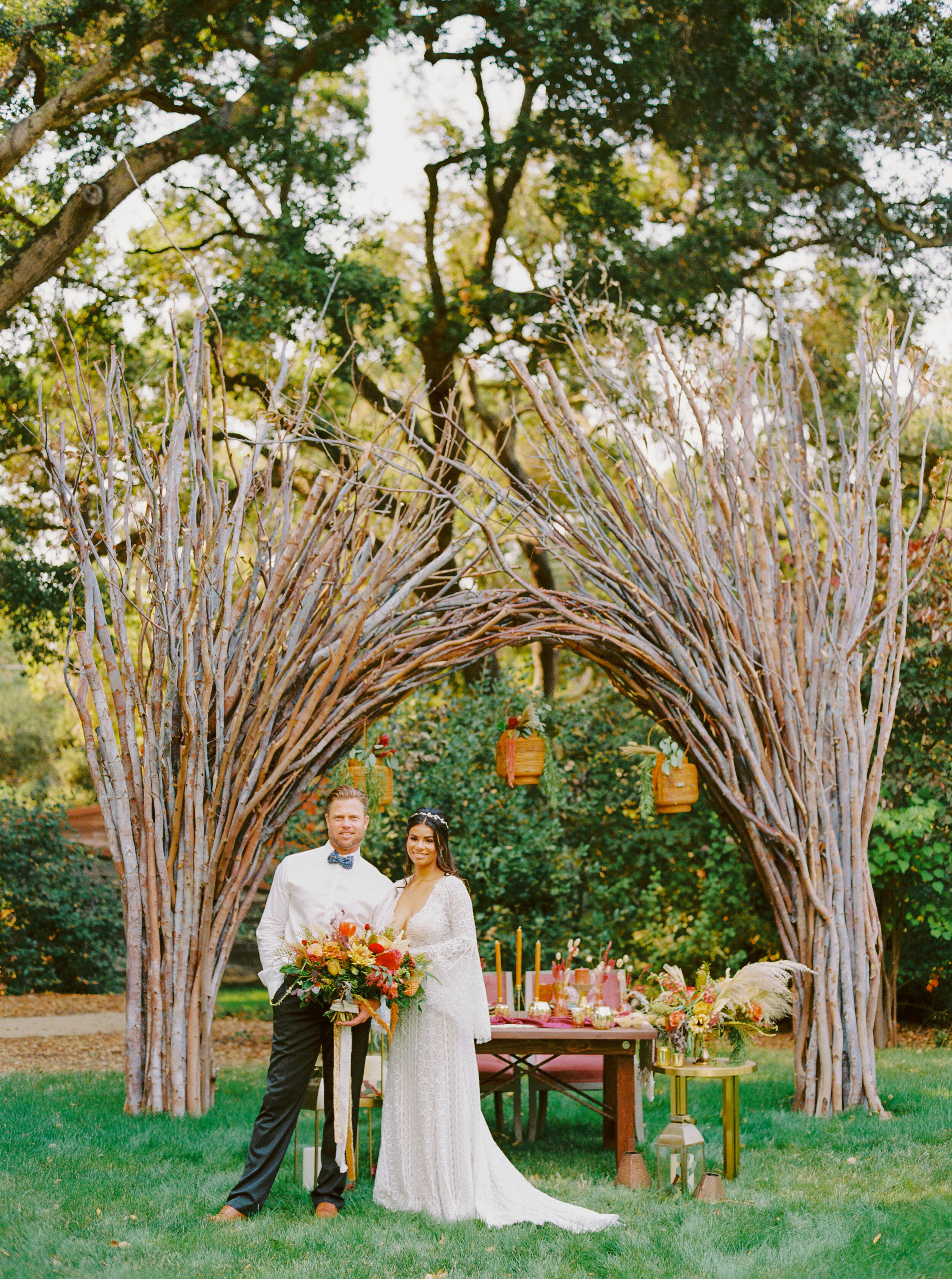 Sarahi Hadden - An Earthy Summer Boho Inspired Wedding with Sunset Hues at Gardener Ranch-117.jpg