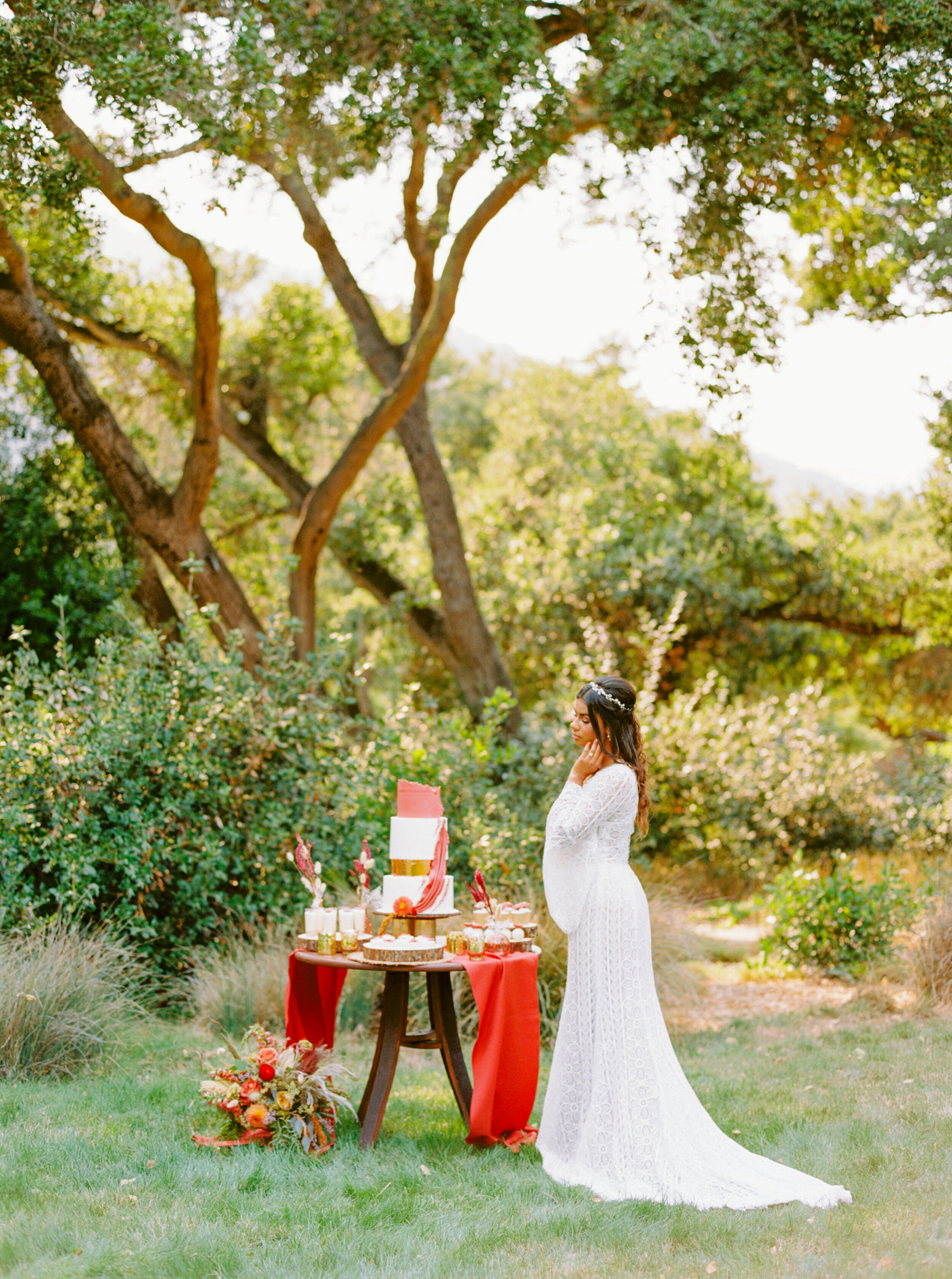 Sarahi Hadden - An Earthy Summer Boho Inspired Wedding with Sunset Hues at Gardener Ranch-124.jpg