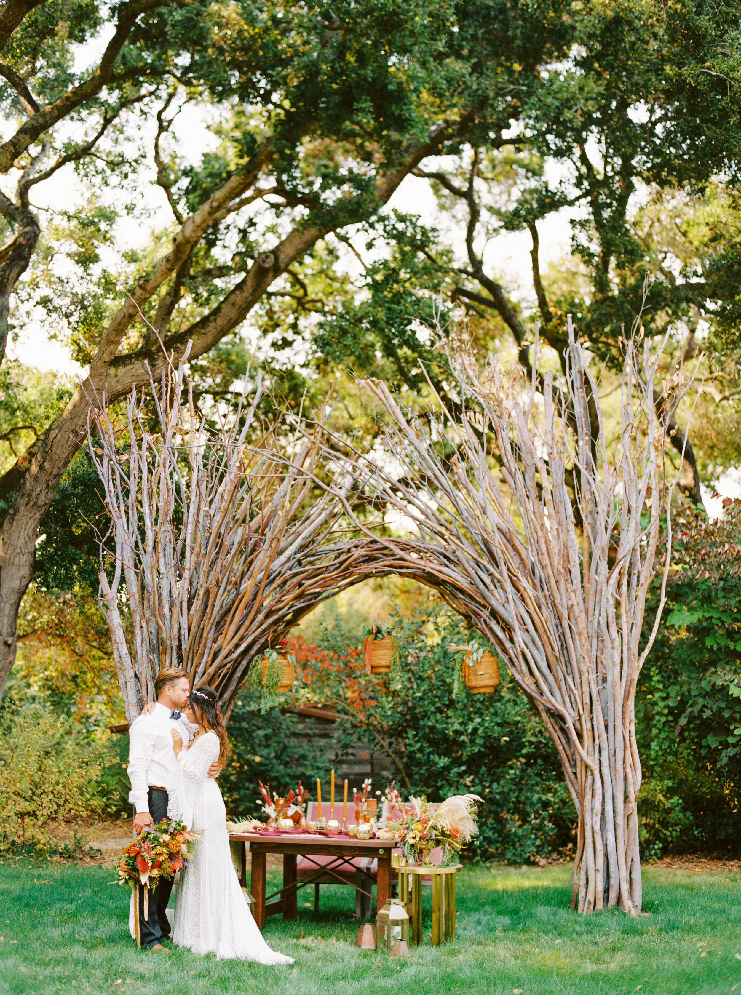 Sarahi Hadden - An Earthy Summer Boho Inspired Wedding with Sunset Hues at Gardener Ranch-126.jpg