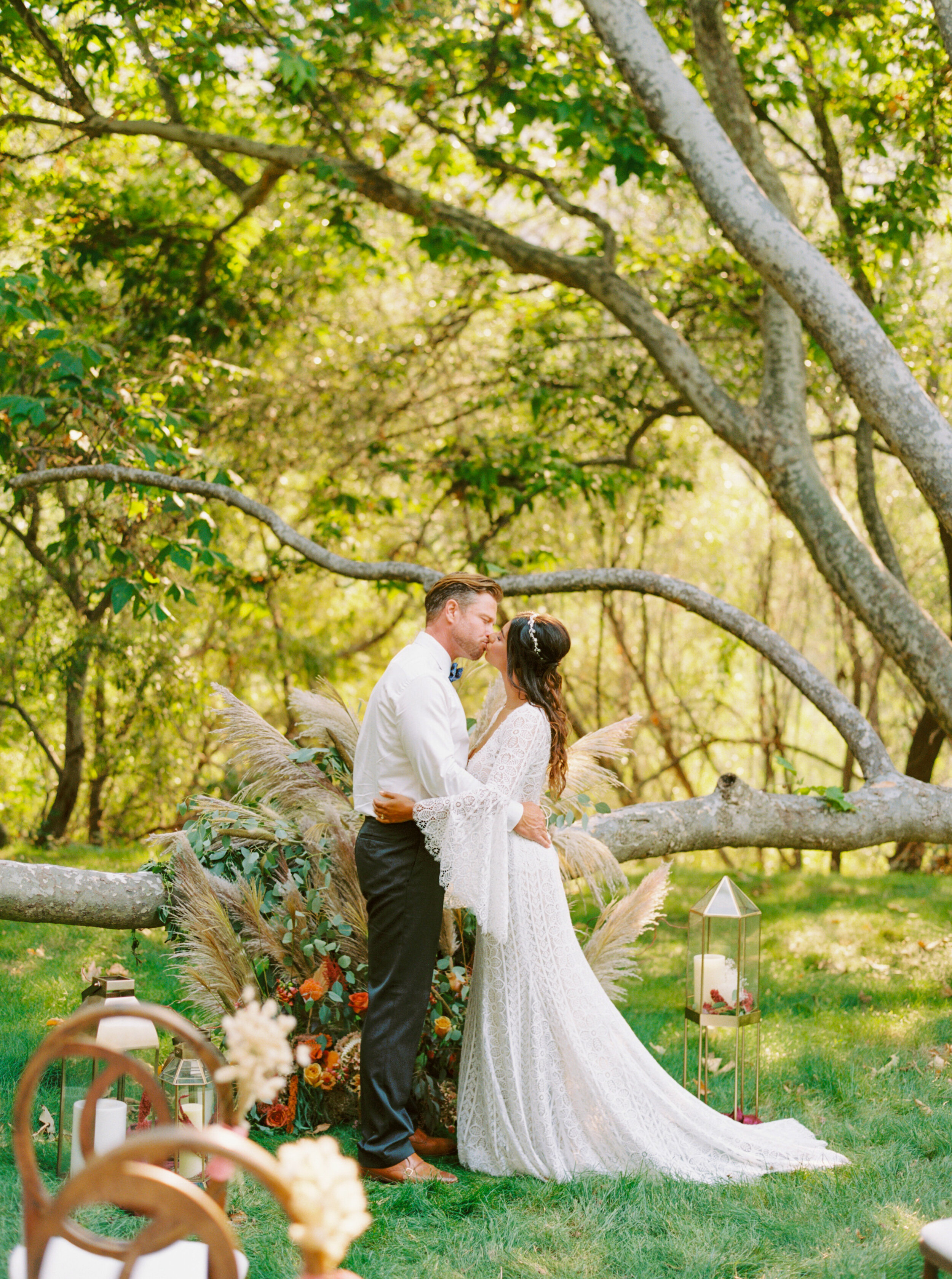 Sarahi Hadden - An Earthy Summer Boho Inspired Wedding with Sunset Hues at Gardener Ranch-129.jpg