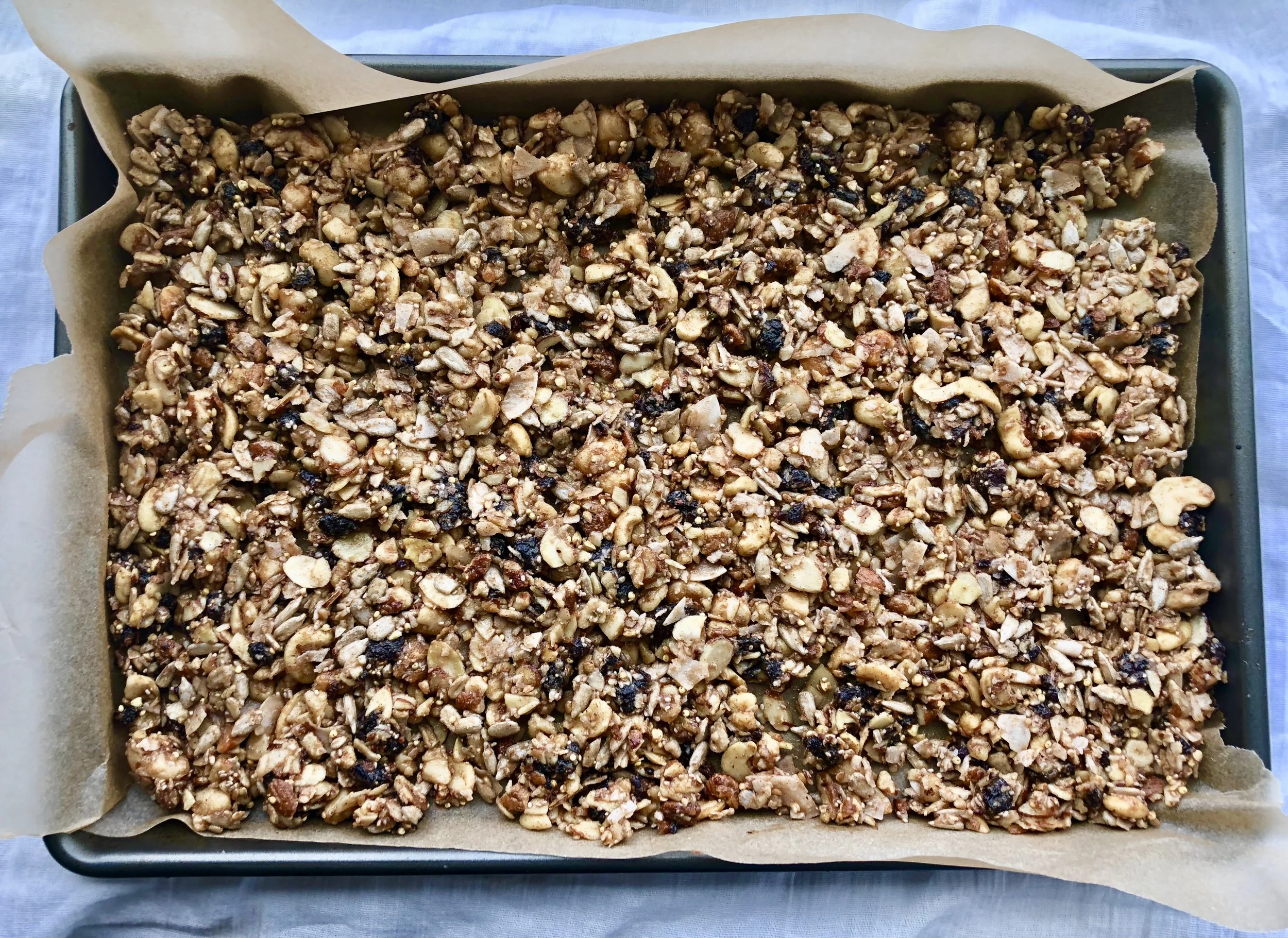 My Best Crunchy Clustery Granola — MimiFit