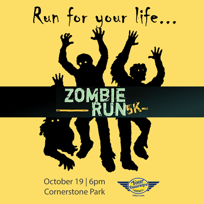 Zombie Fun Run--RUN FOR YOUR LIFE!!