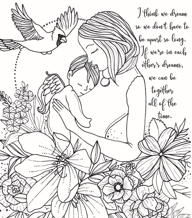 Avery's Garden Coloring Book And Creative Grief Journal Volume IX: The Angels That Color Our Sky: Short Story — Avery's Garden Avery's Garden Coloring Book And Creative Grief Journal Volume IX: The Angels That Color Our Sky: Short Story — Avery's Garden