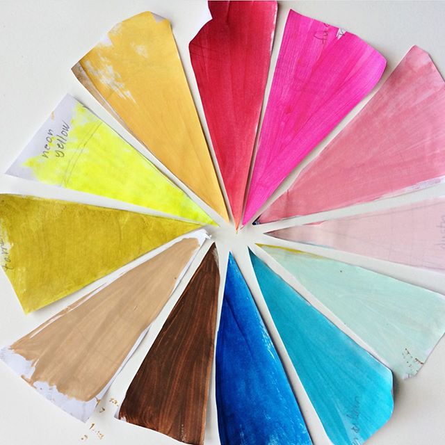 Today I&rsquo;m joining in with @laura.tremaine documenting our real life day hour-by-hour. #onedayhh I&rsquo;ll be sharing in my stories, but just know...arbitrary rules are hard for me, so the hour-by-hour part will prob be hour-by-hour-ish. 😏
.
I love this colorwheel by @rachelkisersmith 😍😍😍😍