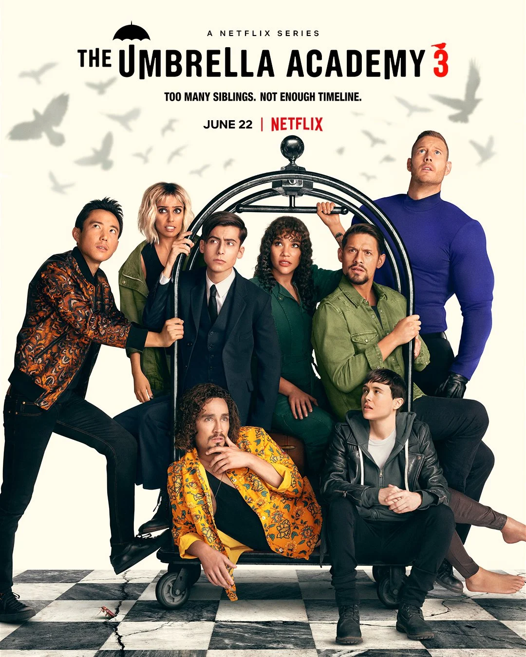 UMBRELLA ACADEMY SEASON 3; OFFICIAL TRAILER & PHOTO GALLERY