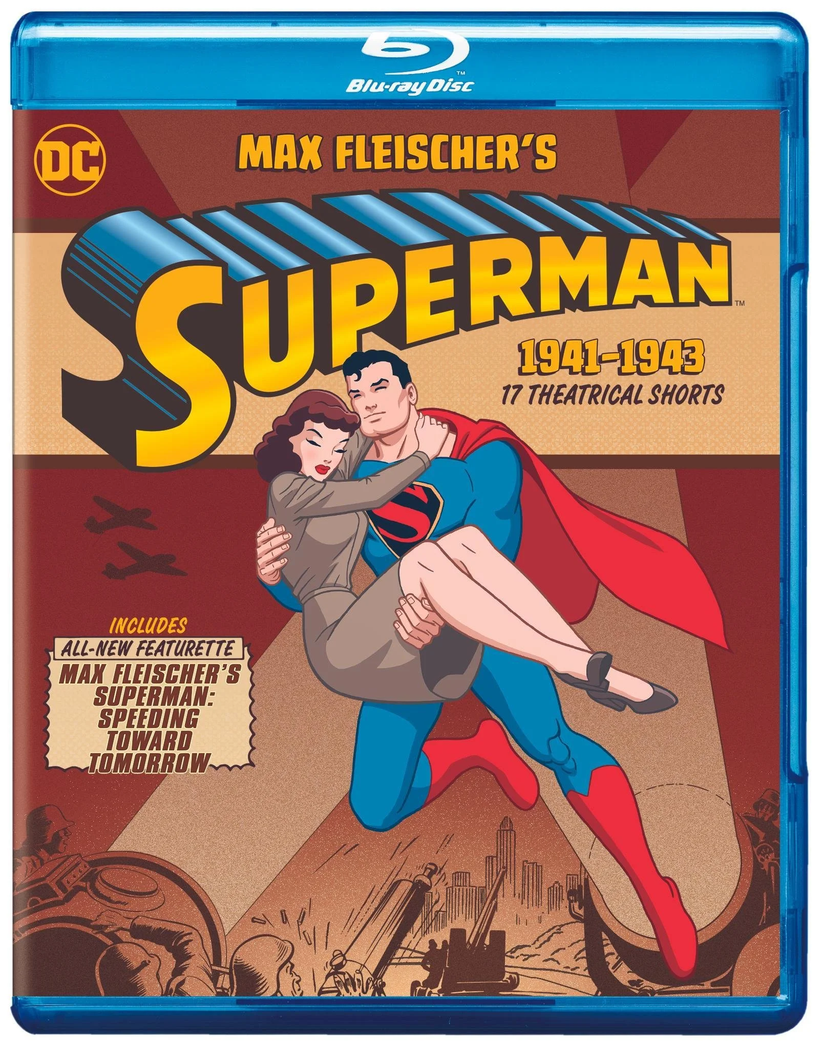 MAX FLEISCHER'S SUPERMAN 1941- 1943 COMING TO DIGITAL &amp; BLU-RAY