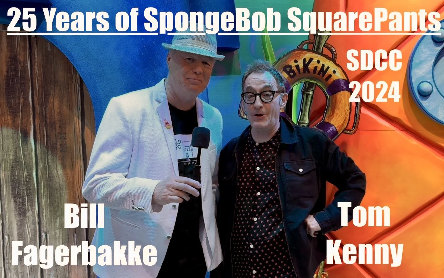 TOM KENNY AND BILL FAGERBAKKE at SDCC 2024