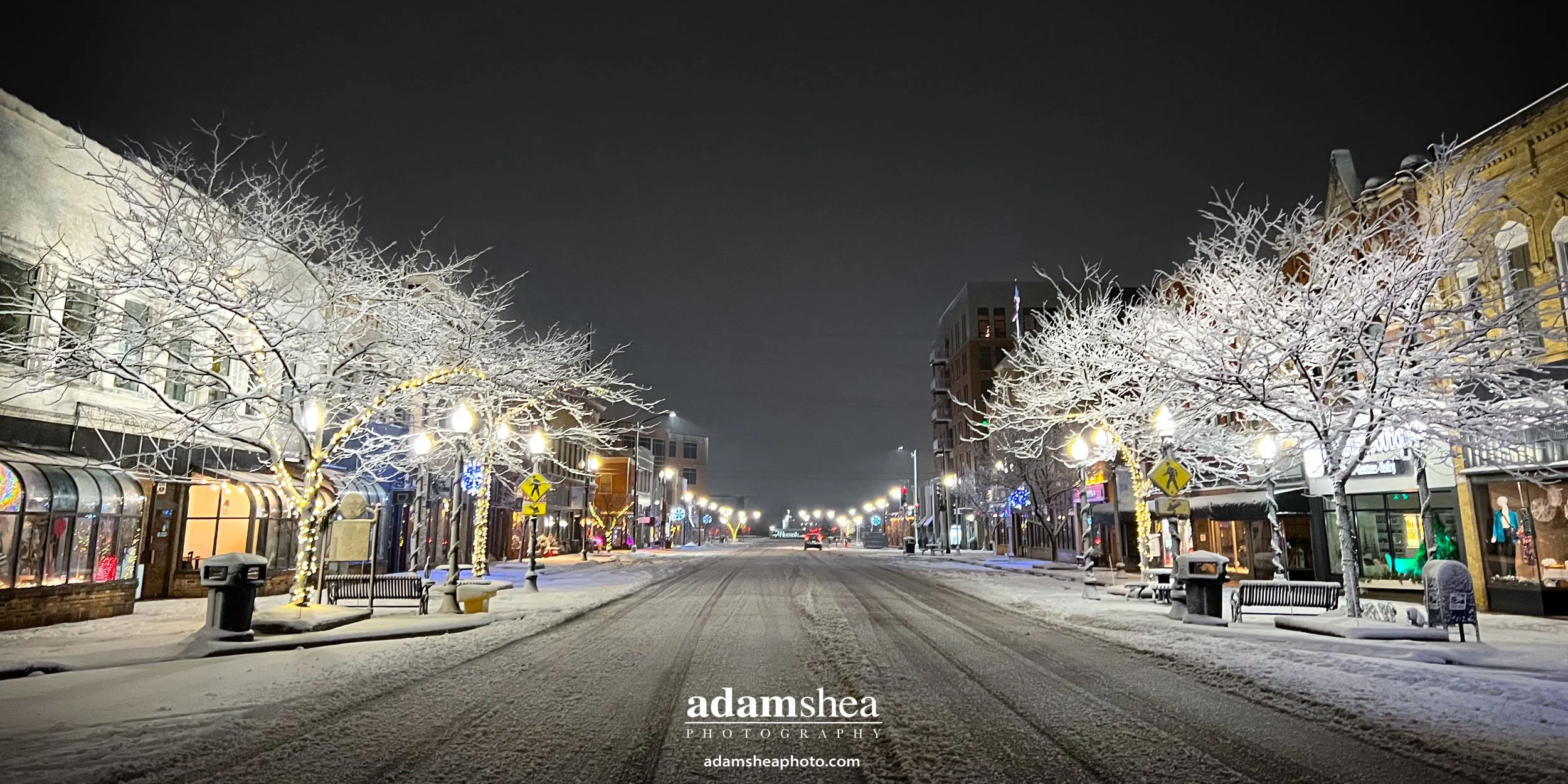 Beautiful Downtown Neenah Snowfall A City Aglow Adam Shea Photography Beautiful downtown neenah snowfall a city aglow adam shea photography