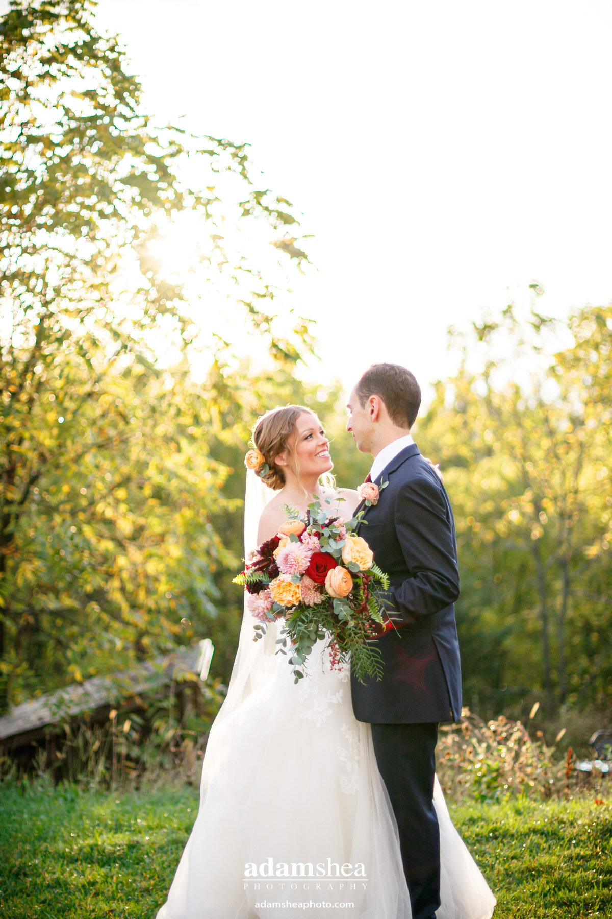 Gorgeous Wedding Fields at the Reserve - Stoughton WI - Adam Shea Photography - Bride and Bridesmaids