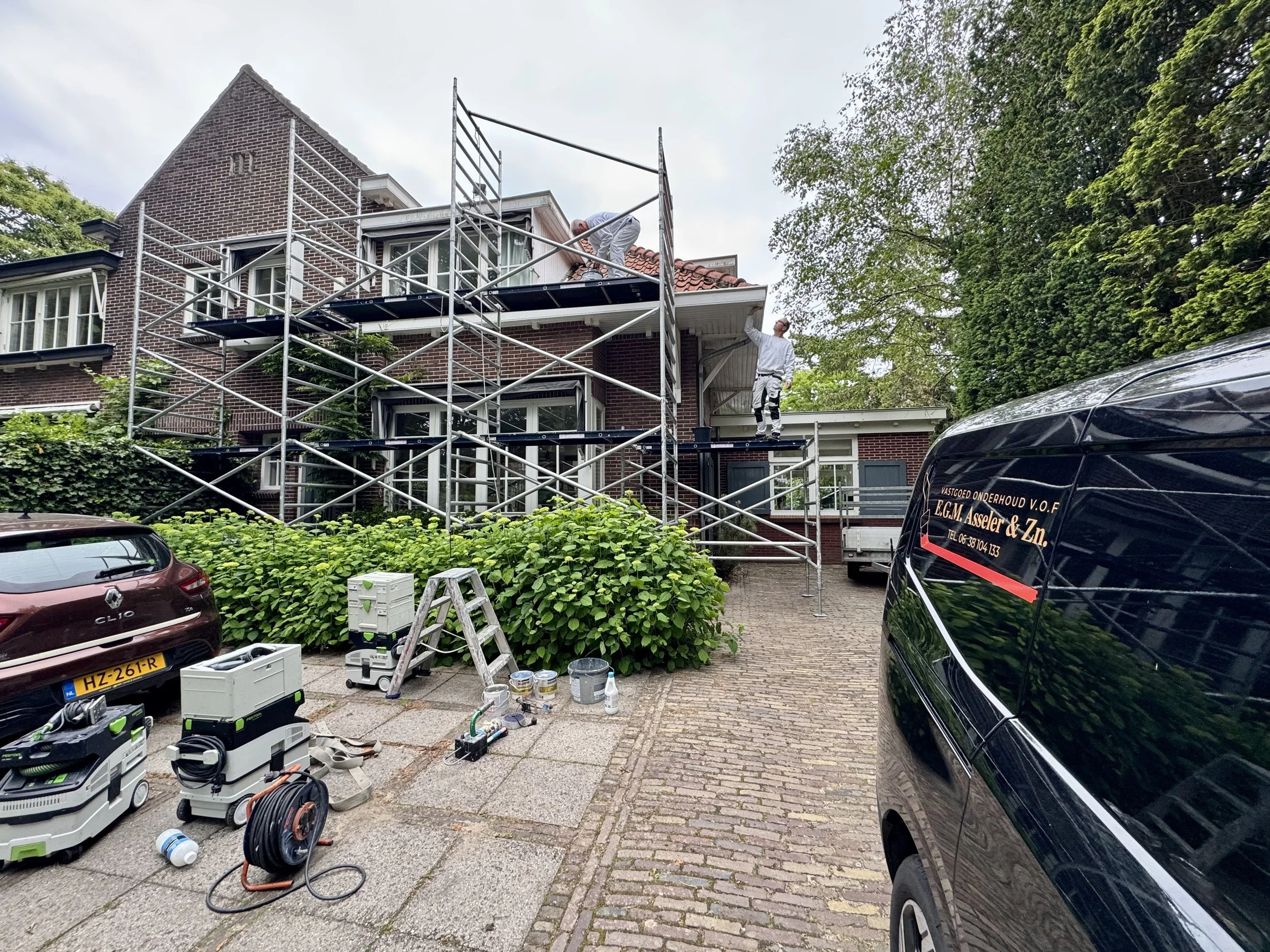 Buitenschilderwerk in Bentveld