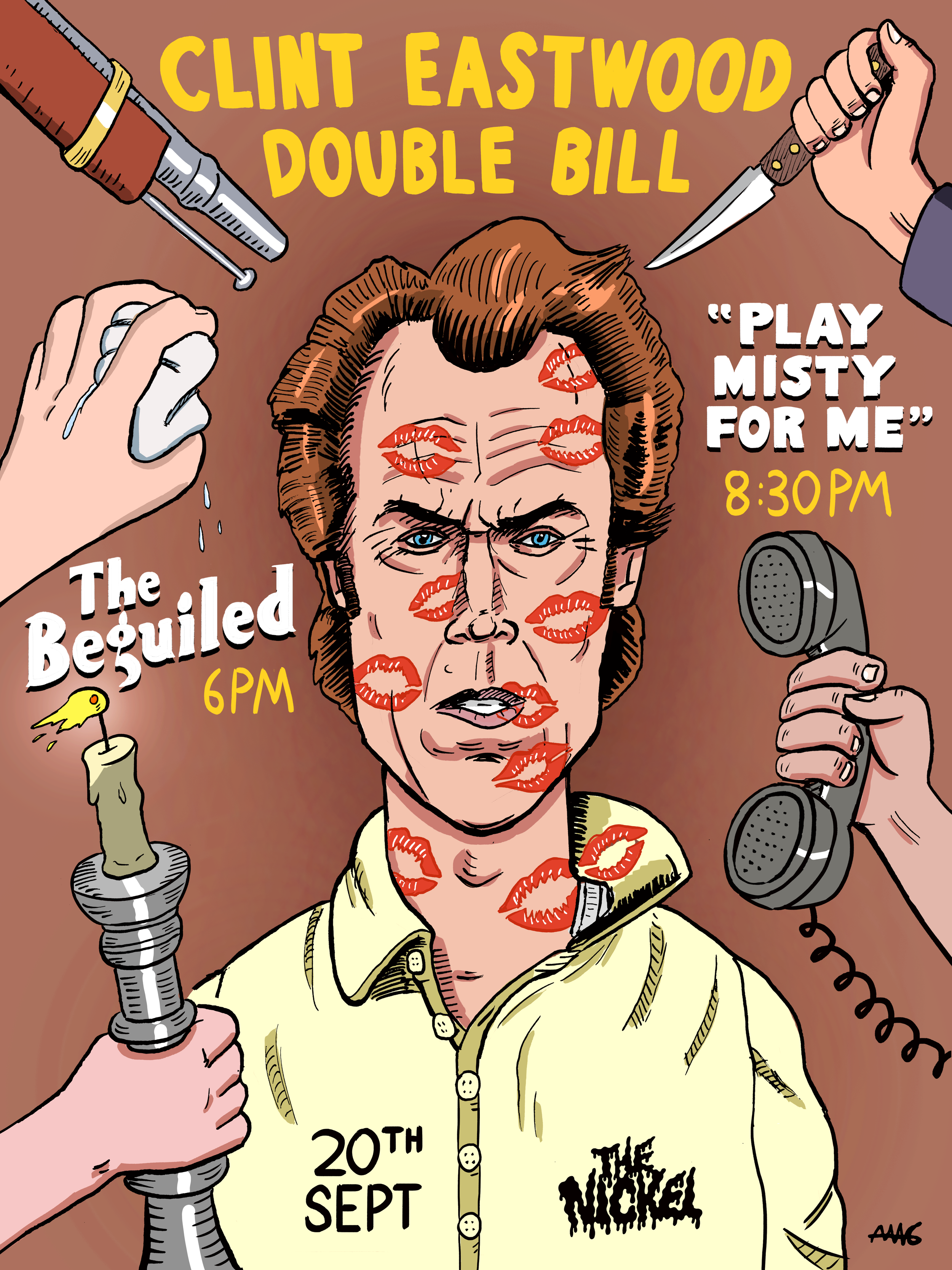  Poster for  The Nickel  cinema. 