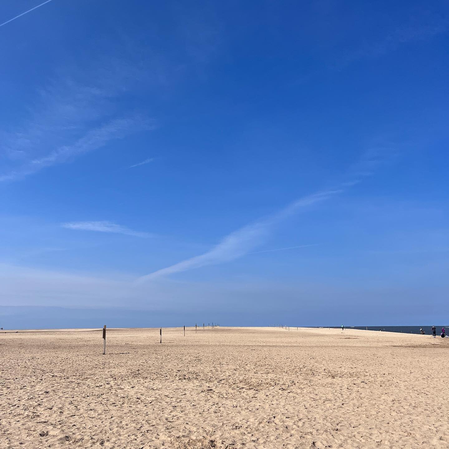 The sea called
for me
to see
a place
where the sands
and the sky meet 🌊

And to remind me and you 
that anything is
possible 💫
.
.
.
#anythingispossible #norfolkcoast #wellsnextthesea #lifecoachuk #rutland #oakham