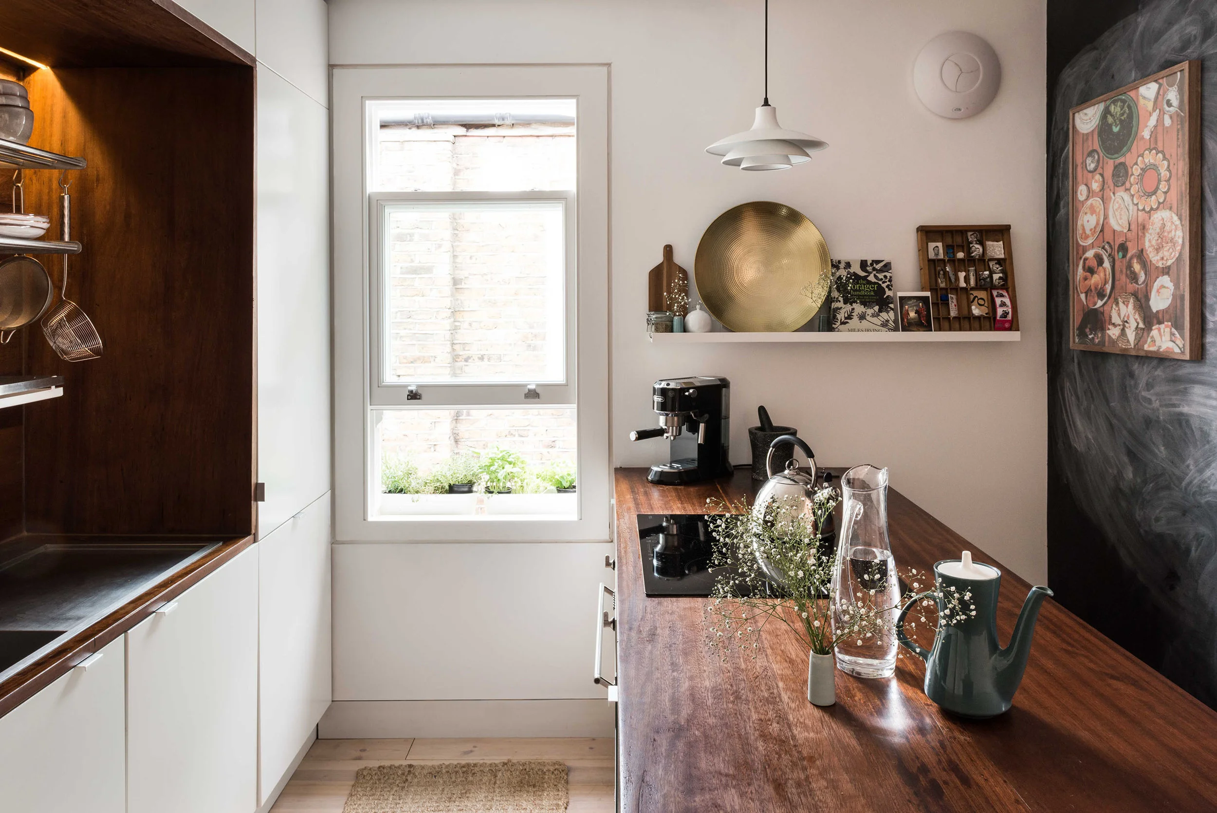 Reclaimed Iroko In The Kitchen