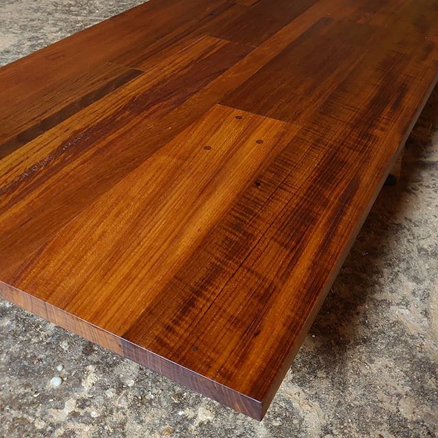 Table top made from reclaimed Teak sourced from school science labs, in random stave sizes .

#nofilter #re4med #reclaimedteak #reclaimed #reclaimedtabletop #reclaimedwood #reclaimedteakwood #tabletop #woodworktops