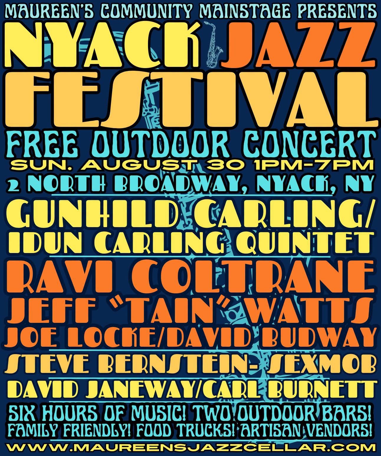David Janeway Quintet at Nyack Jazz Festival