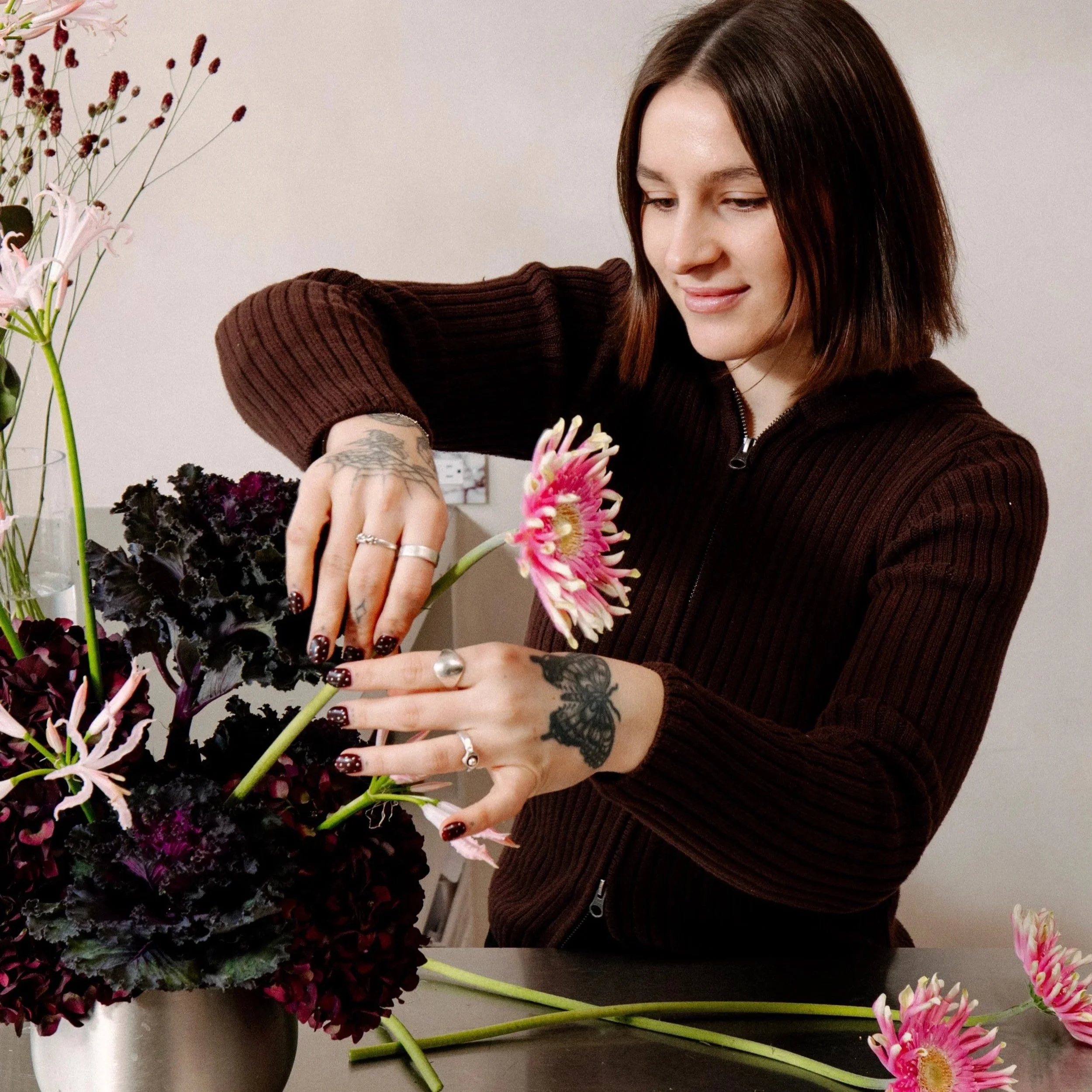 Palentine's Day Floral Design Workshop with Nerine