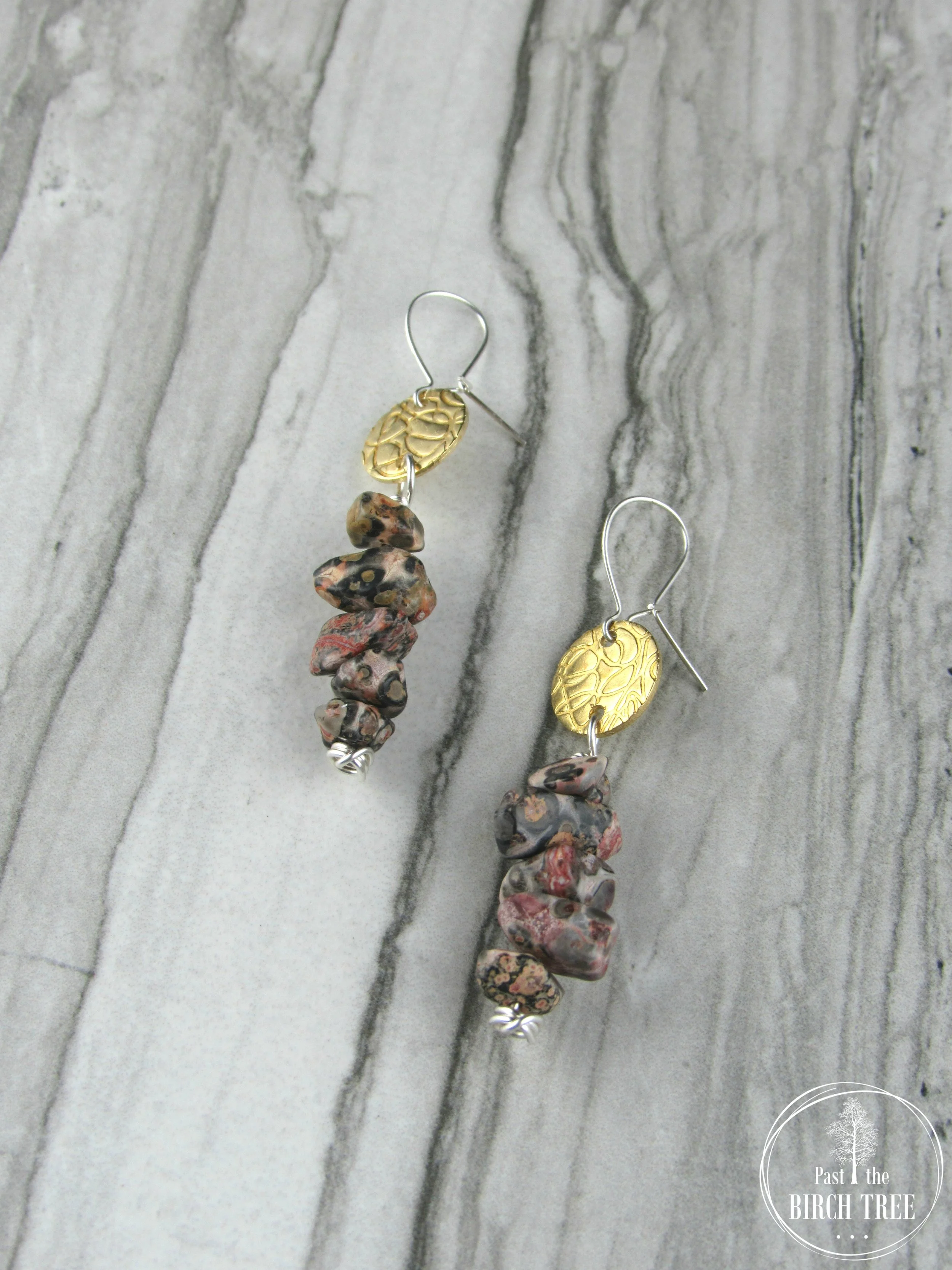 Item-2275.2-Silver-Earrings-featuring-Natural-Leopard-Skin-Jasper-Gemstones-and-Raw-Brass-Circle-Charms-Unique-Red-Statement-Sterling-Silver-Handcrafted-Gemstone-Jewelry-Past-the-Birch-Tree.jpg