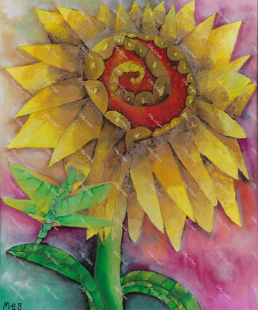 Dragonfly Loves the Sunflower.watermark.jpg