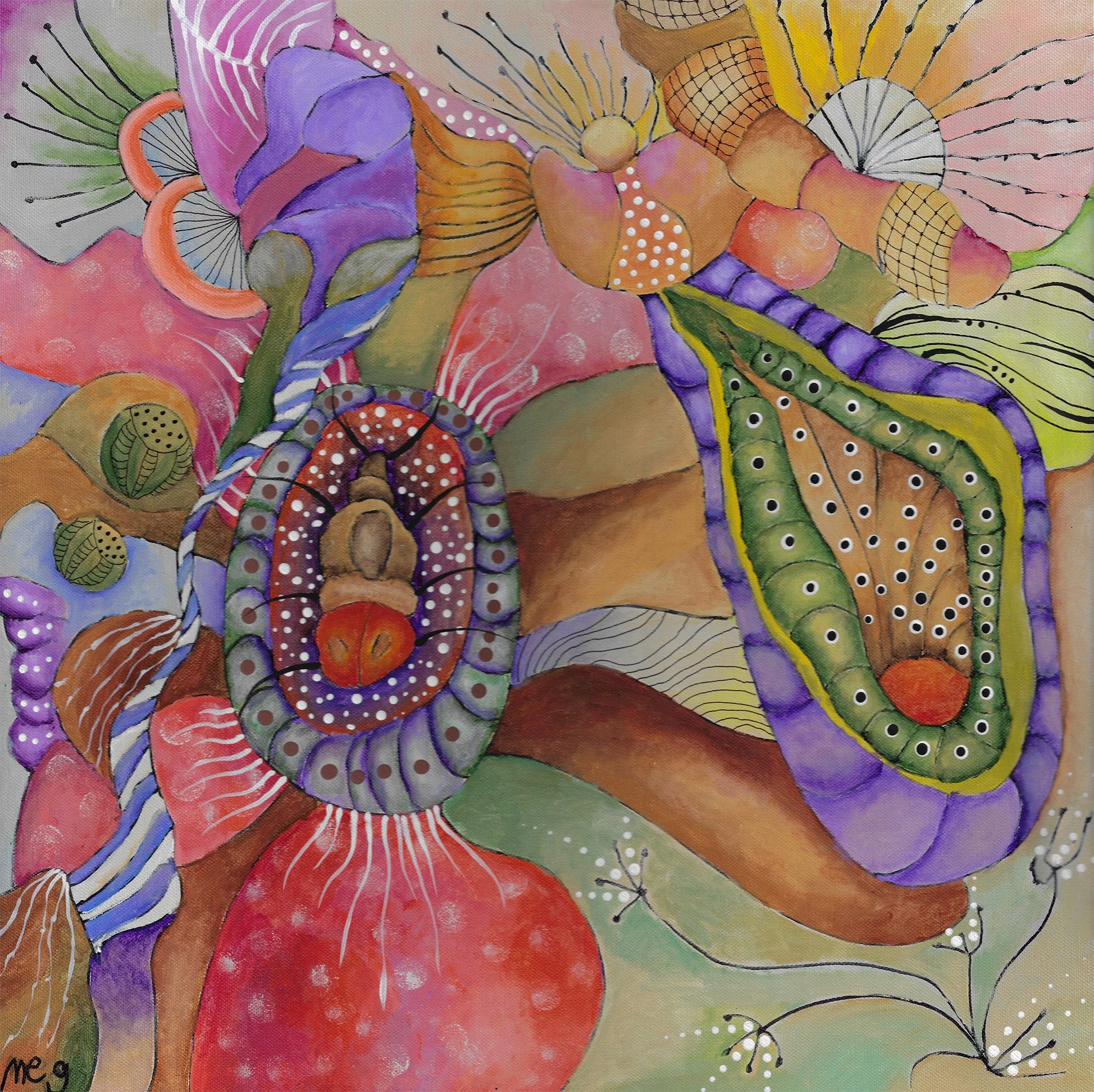 Beetle Eats the Flowers ($185)