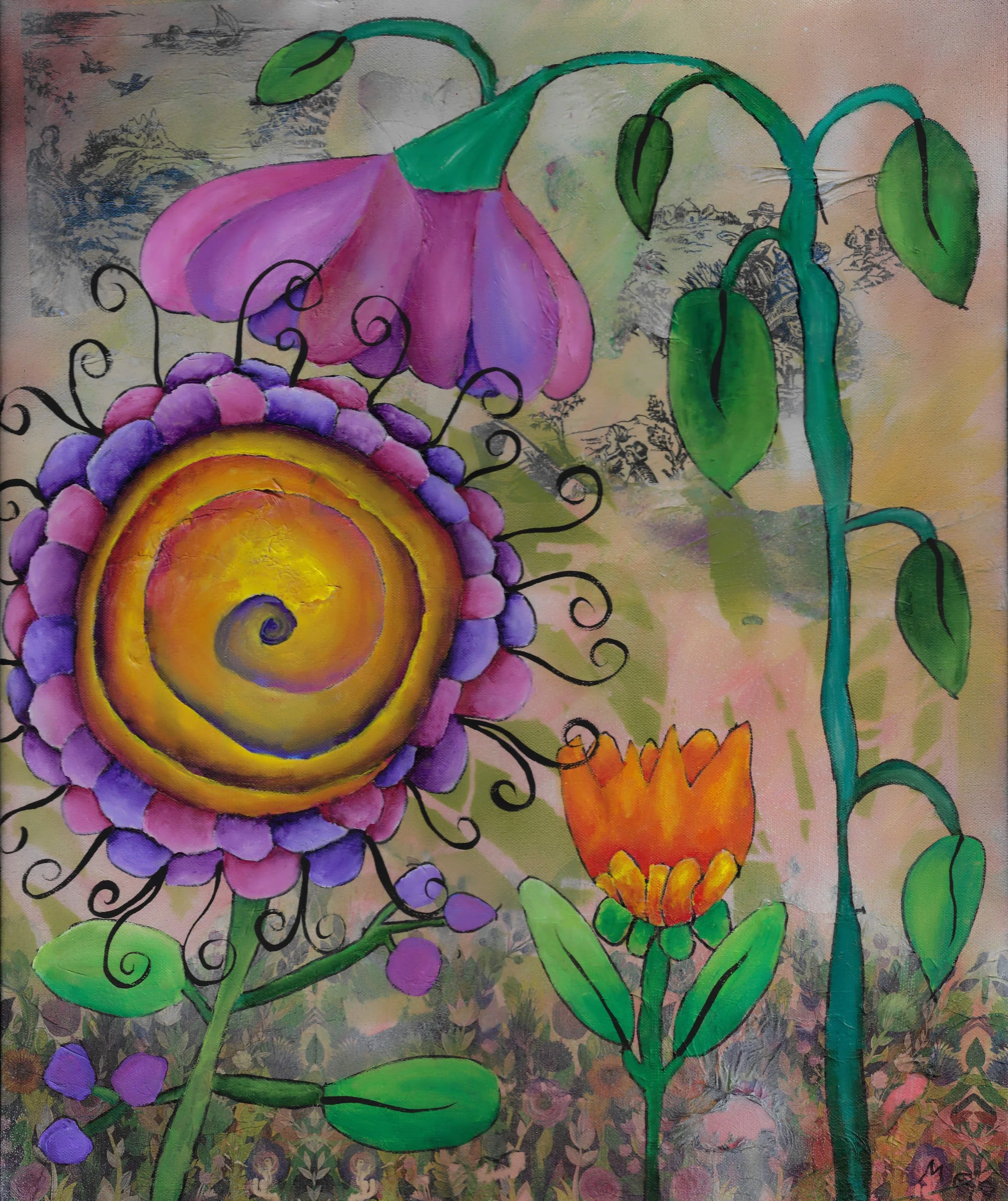 The Spiral Flower ($180) (Copy)