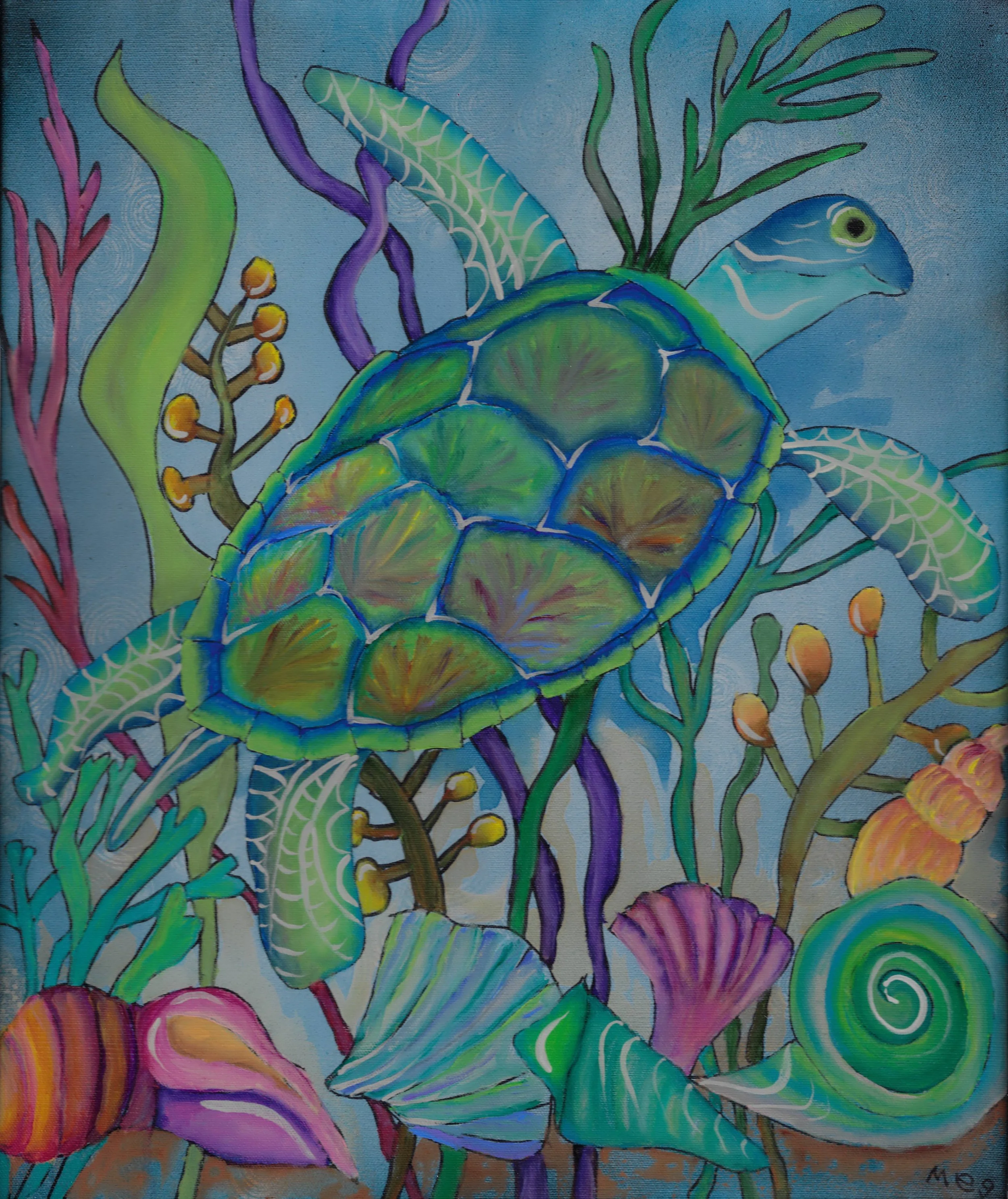 Swimming like a Sea Turtle ($220) (Copy)