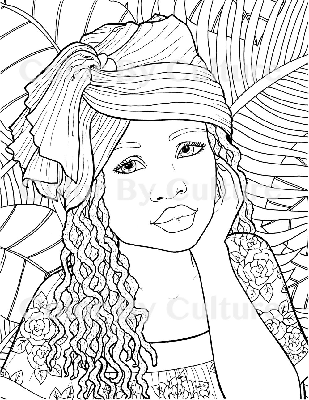 Coloring book for Women: An Adult Coloring Book for Black Women, an African  American coloring book, african american coloring books for adults