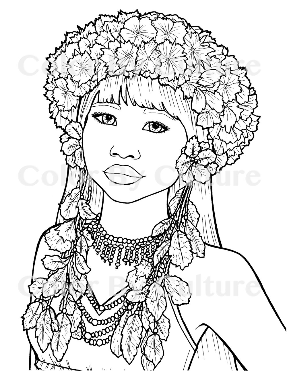 Printable Coloring Book - South American Fashions — Color By Culture