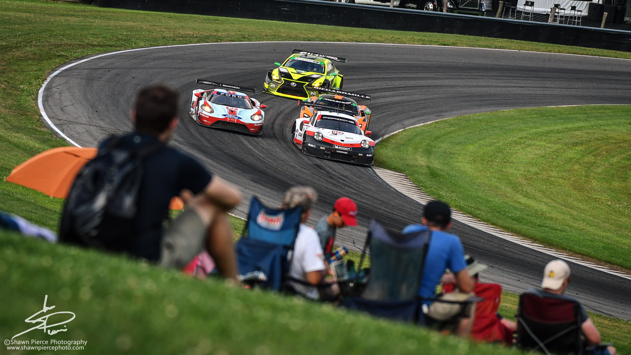 The Infield Hillside: no better place to watch a race.
