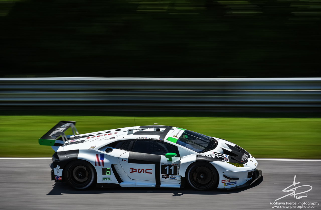  Magnus Racing’s Lamborghini was sporting a special NASA inspired livery honoring the 50th anniversary of Apollo 11’s trip to the moon.  